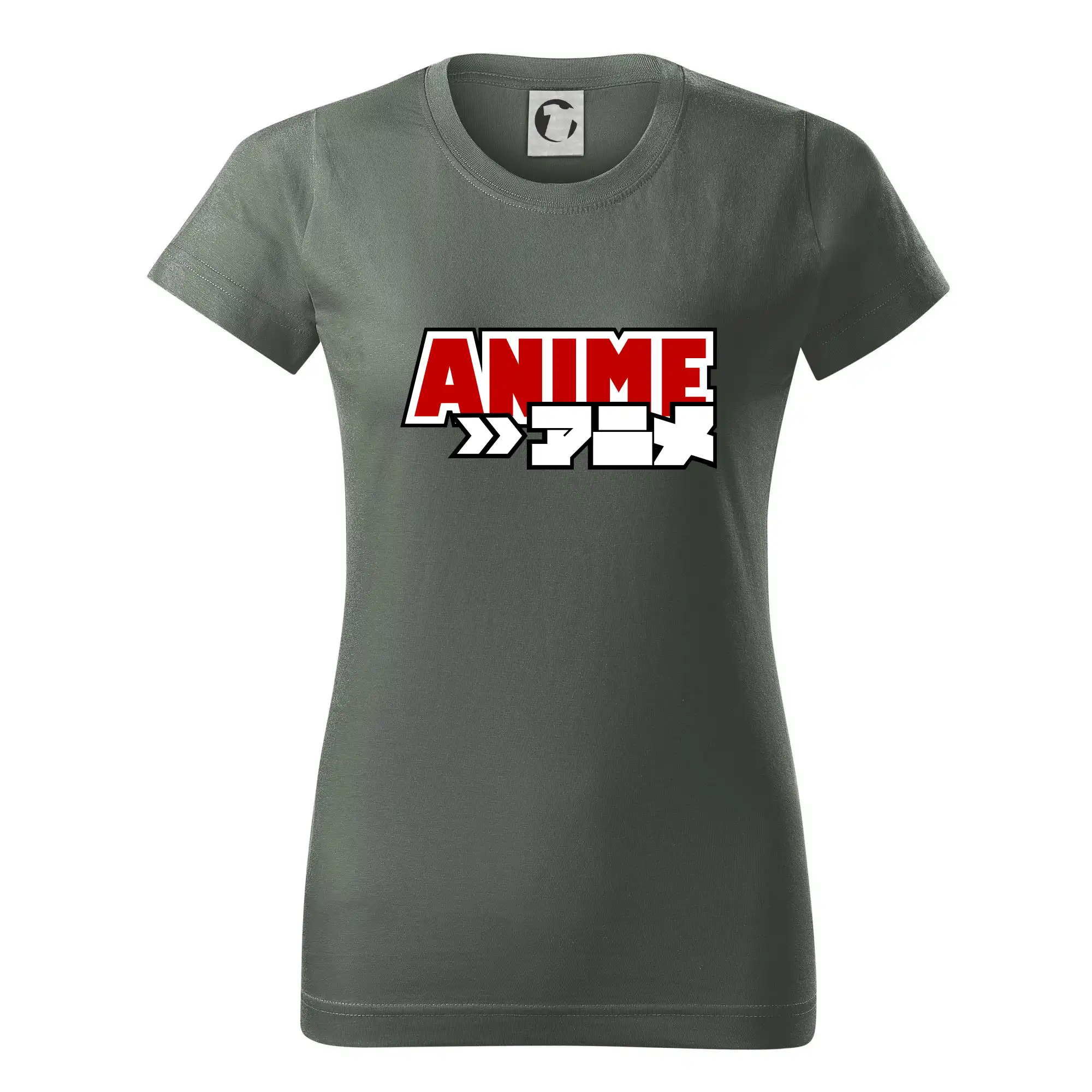 Anime nápis červený