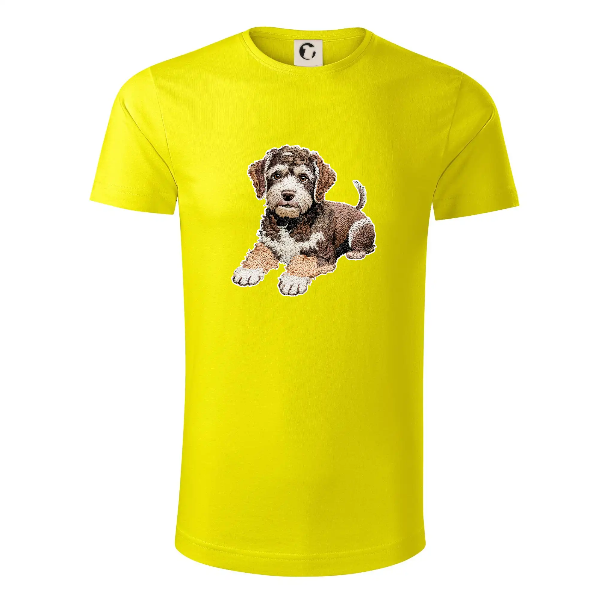 Ostatné psie plemená - Lagotto romagnolo vyšívaný veľký - Tričko z organickej bavlny