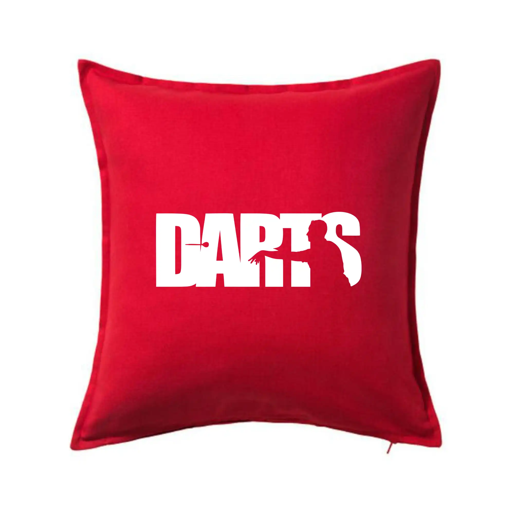 Darts - nápis se šipkařem