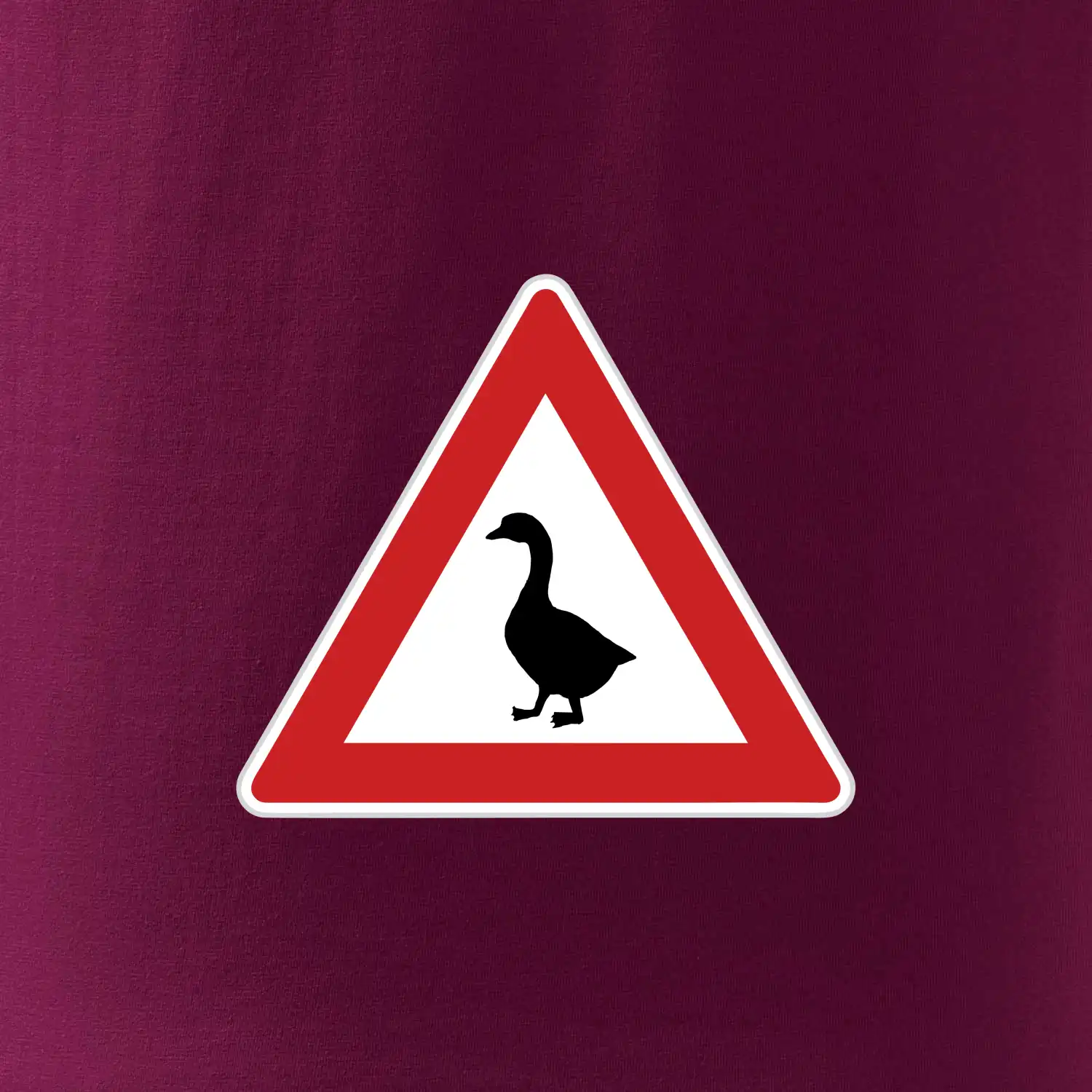 Dopravní značka - Pozor husa