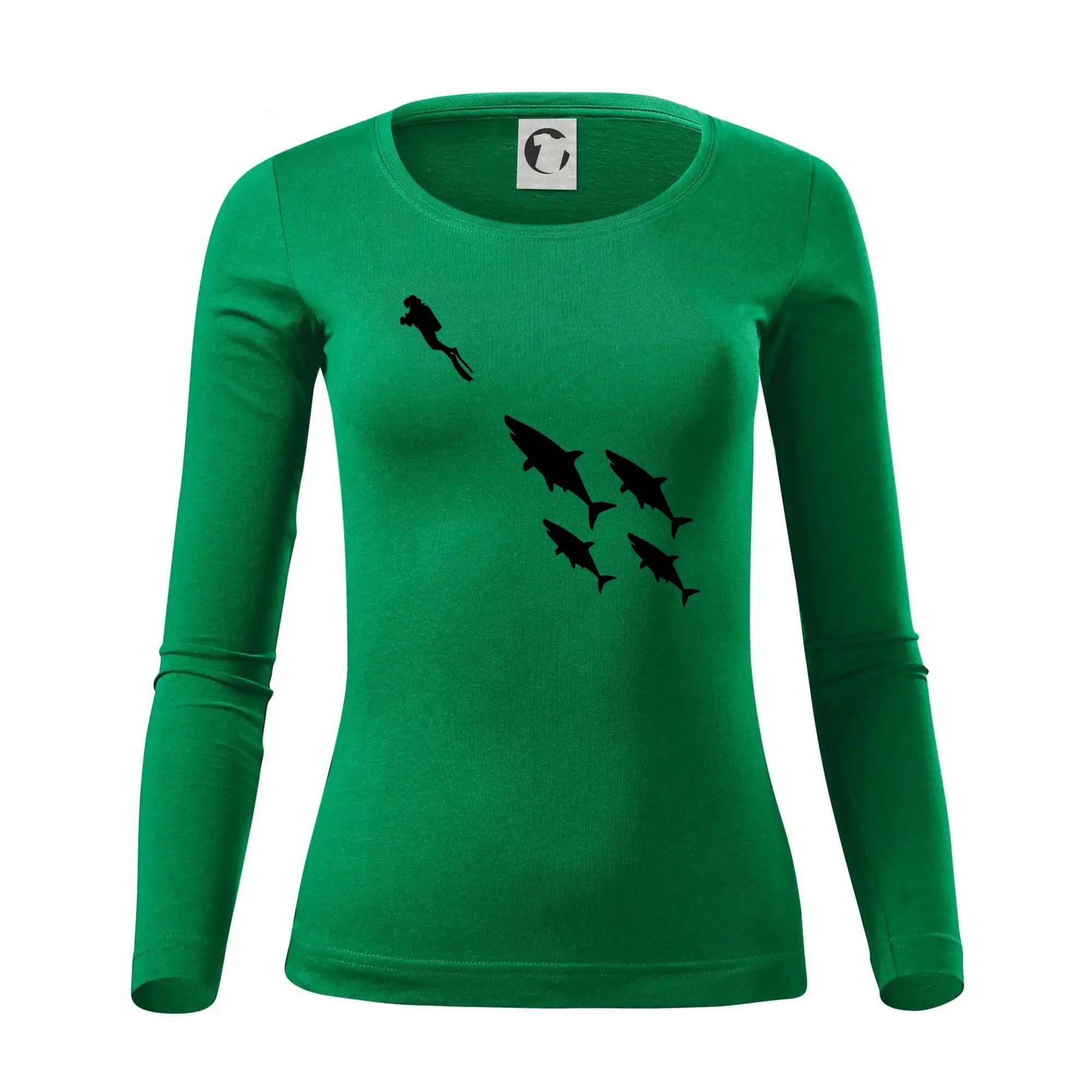 Potápač žraloky Potápač žraloky