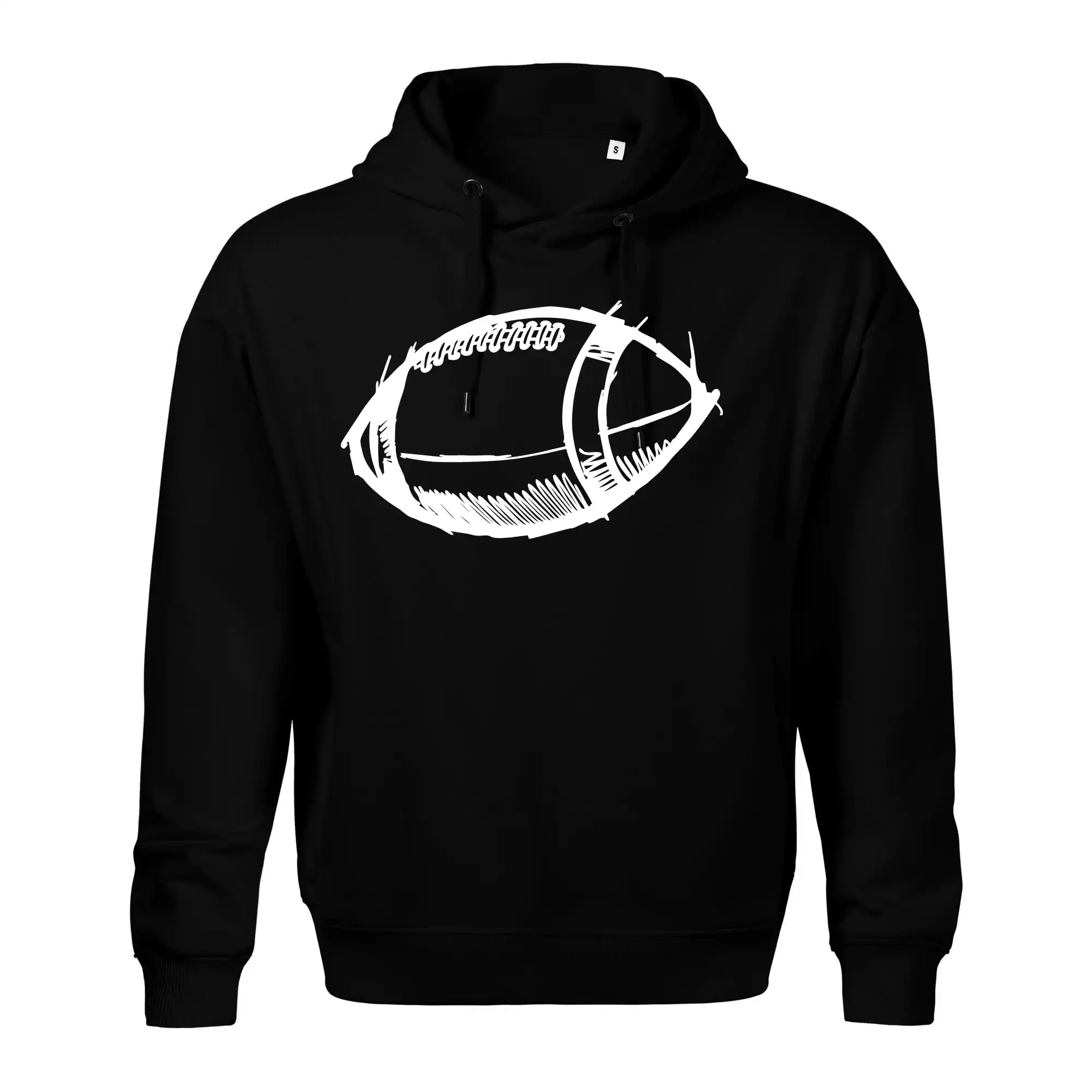 Americký fotbal míč skica