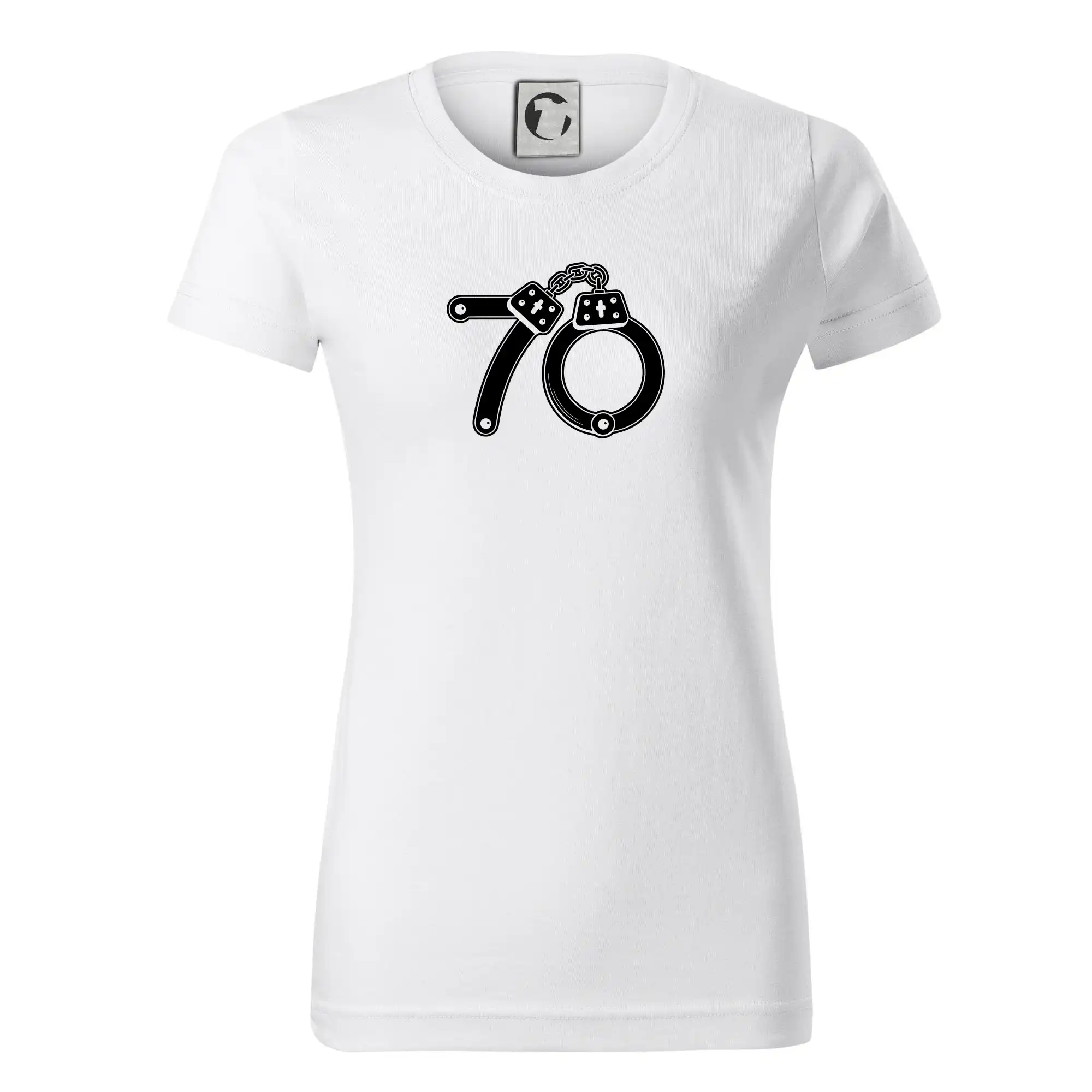 Narozeninové tričko pro policajta - pouta 70