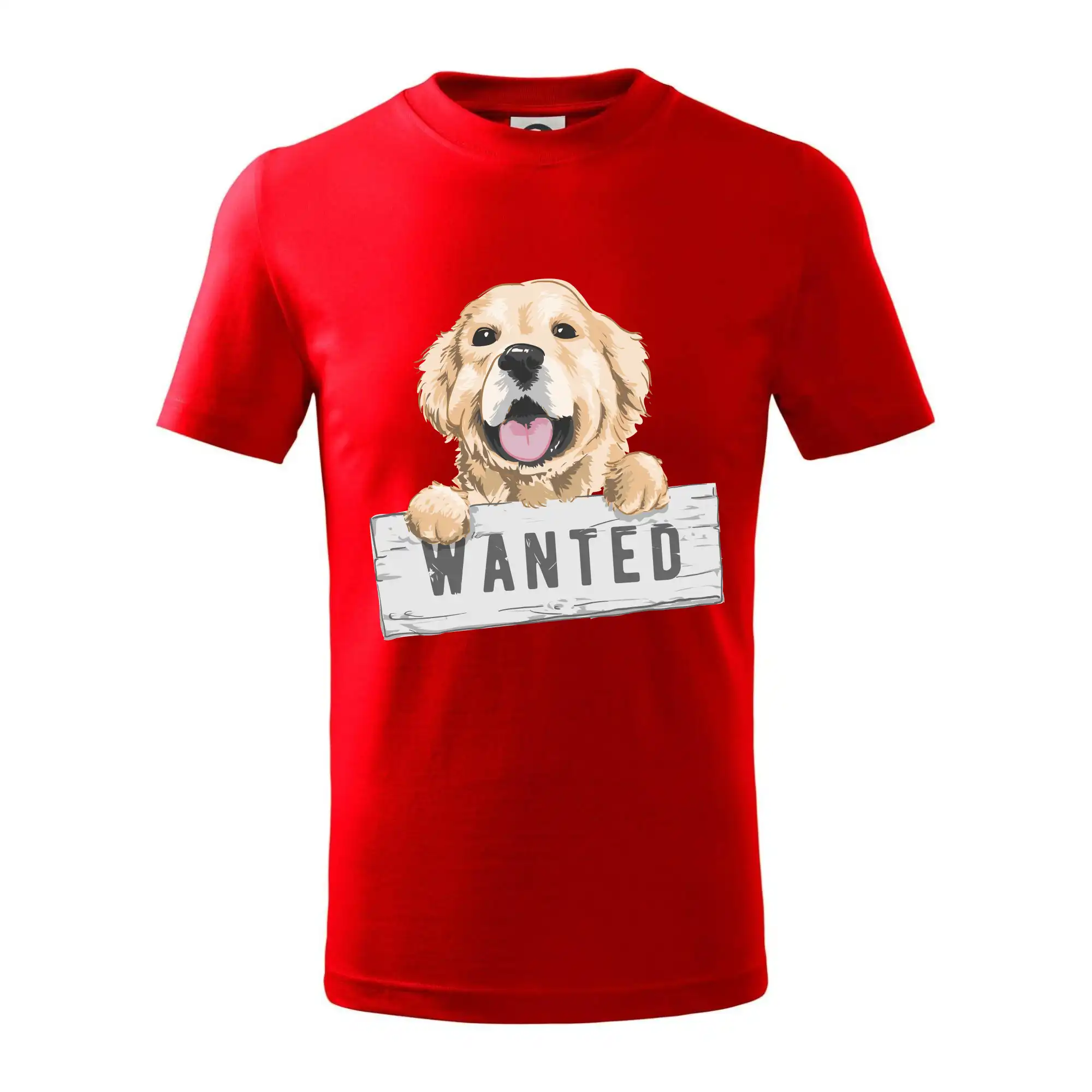Labrador - Zlatý retriever - šteniatko wanted - Tričko detské bavlnené