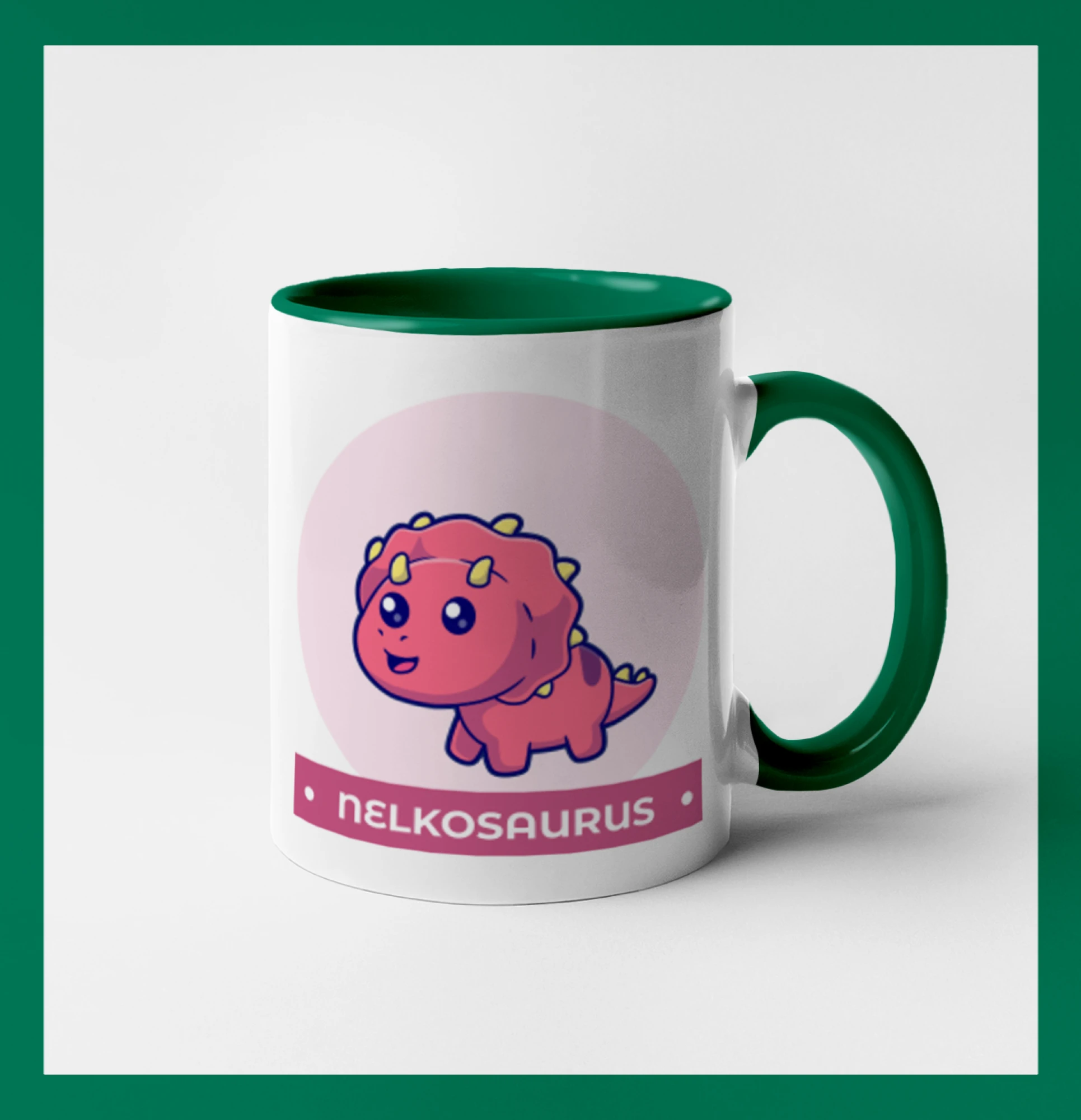 Dinosaurie mená - růžový dinosaurus SK