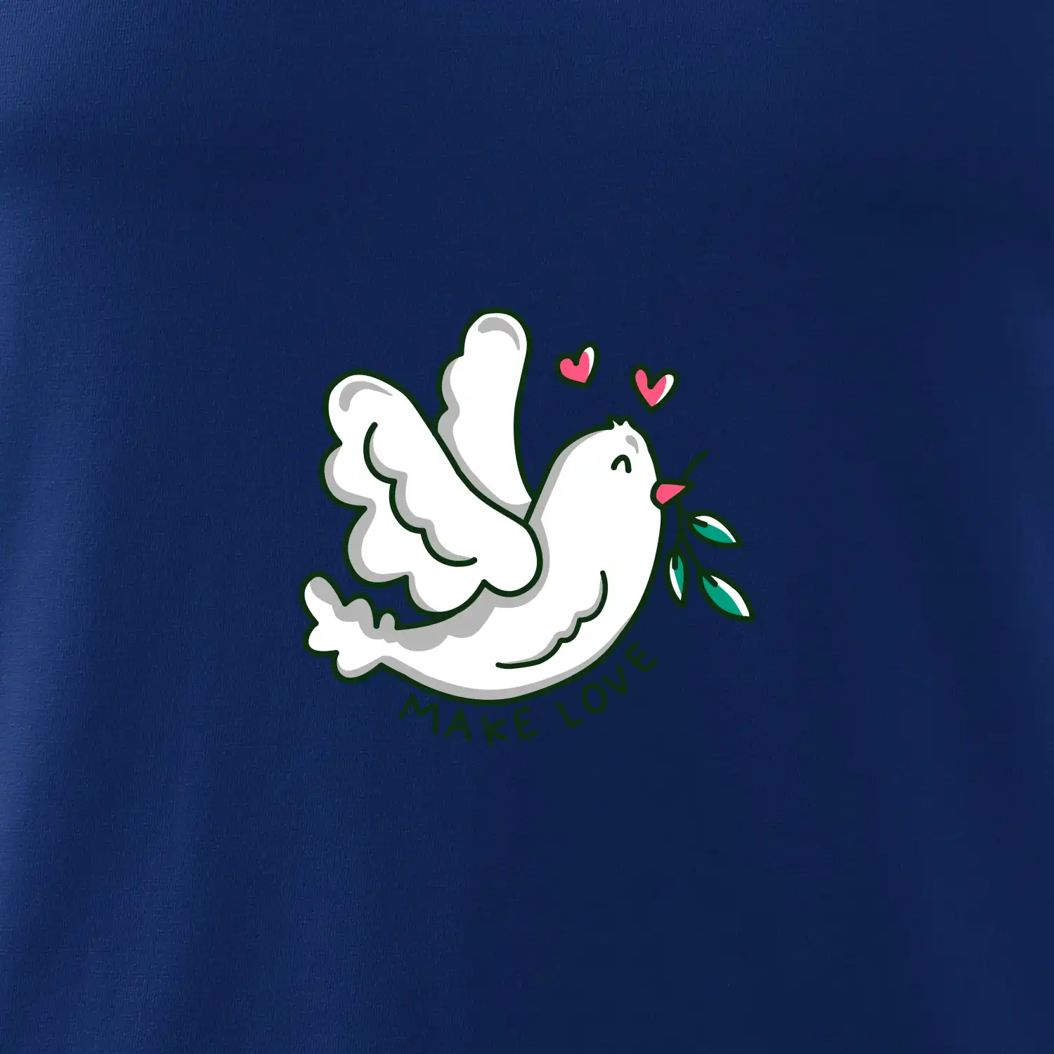 Holubice míru - make love