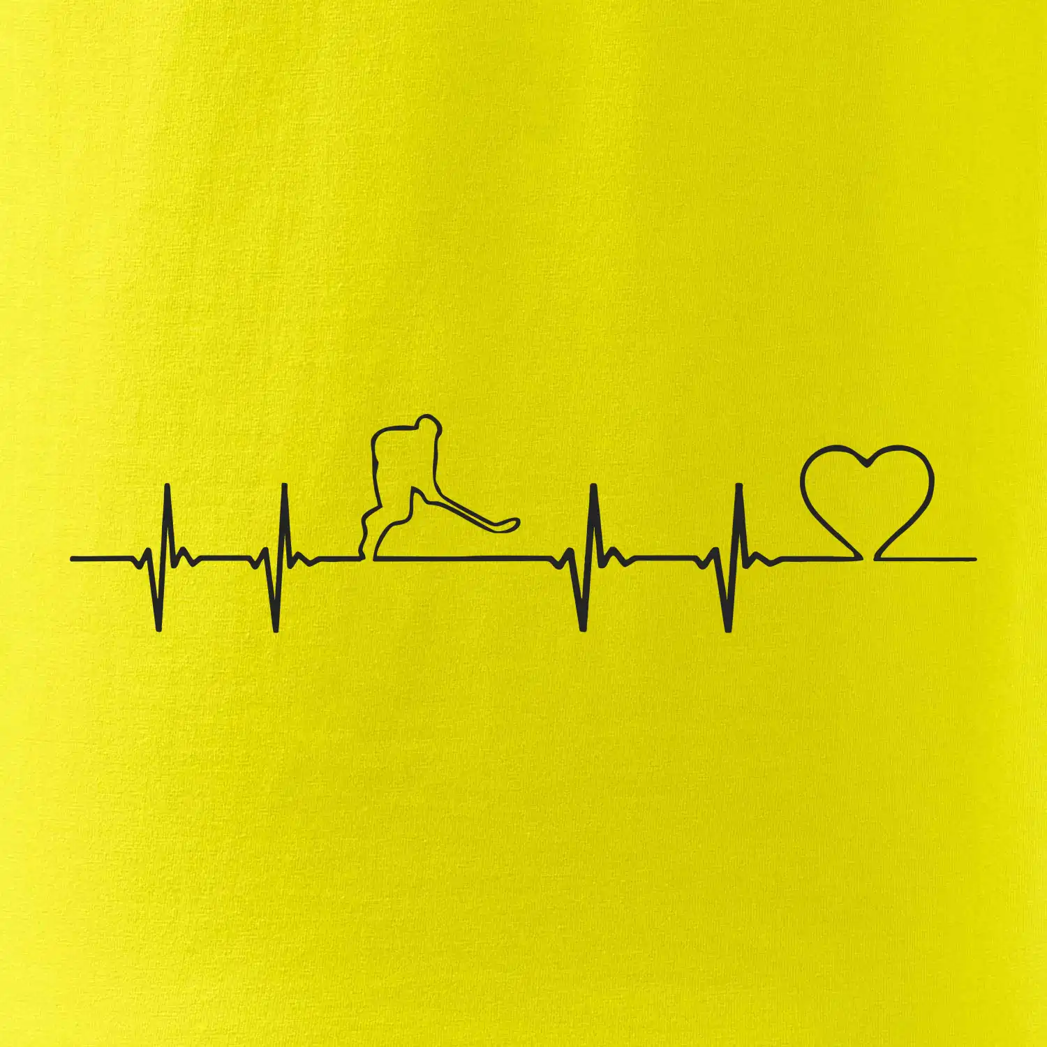 Hokejový hráč EKG