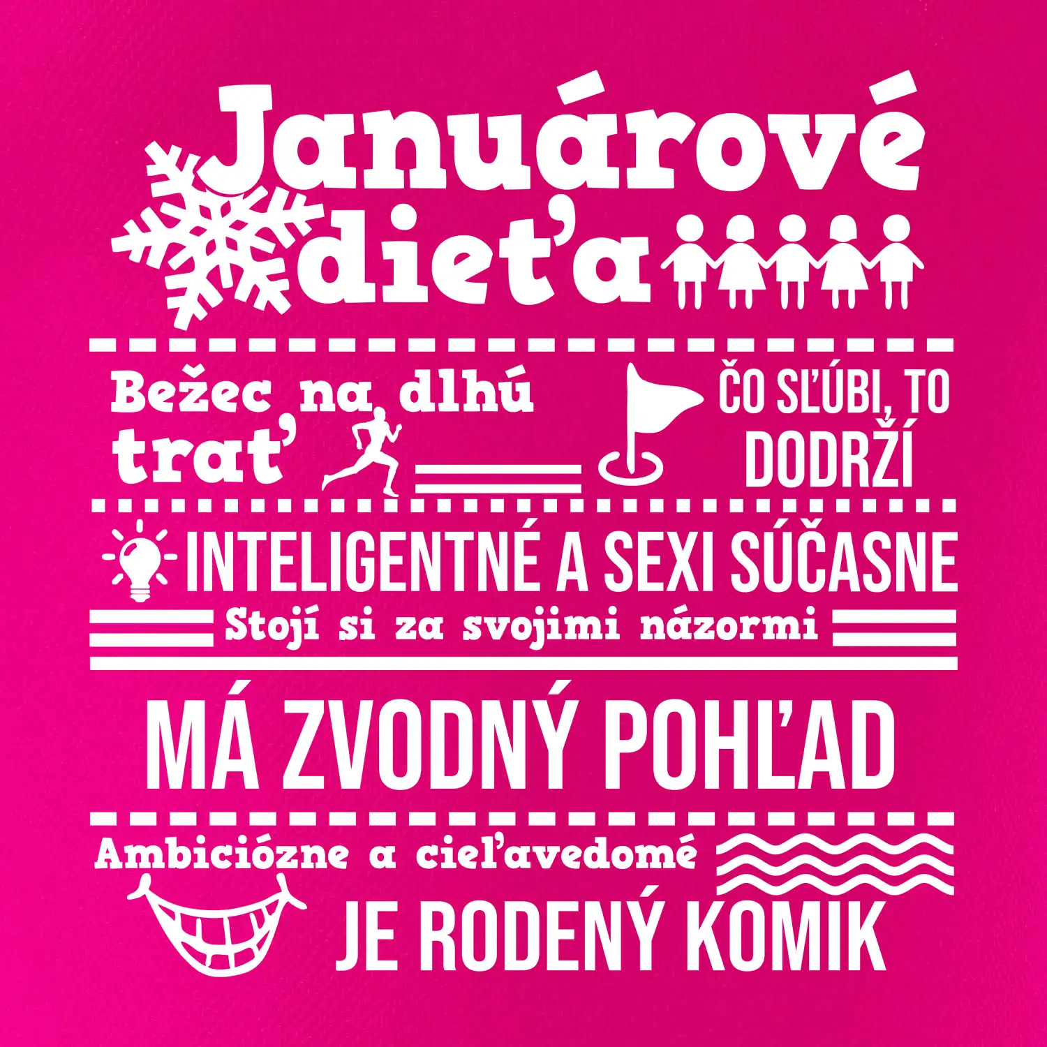 Narodeniny Január