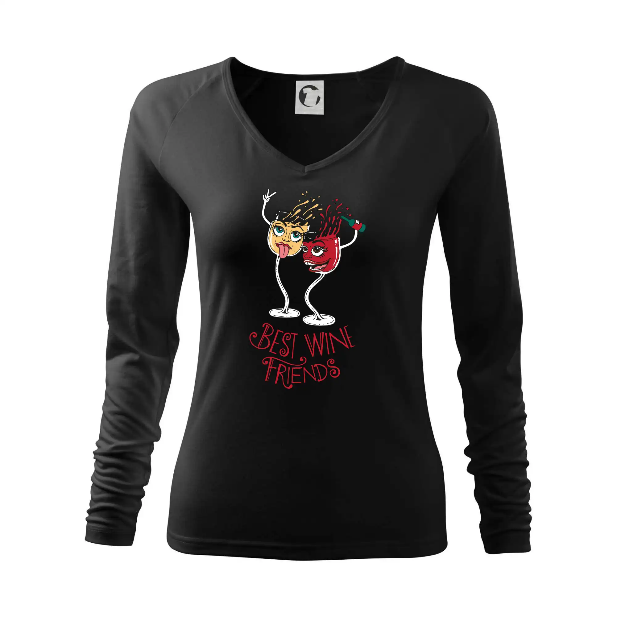 Best wine friends dancing (Pecka design)