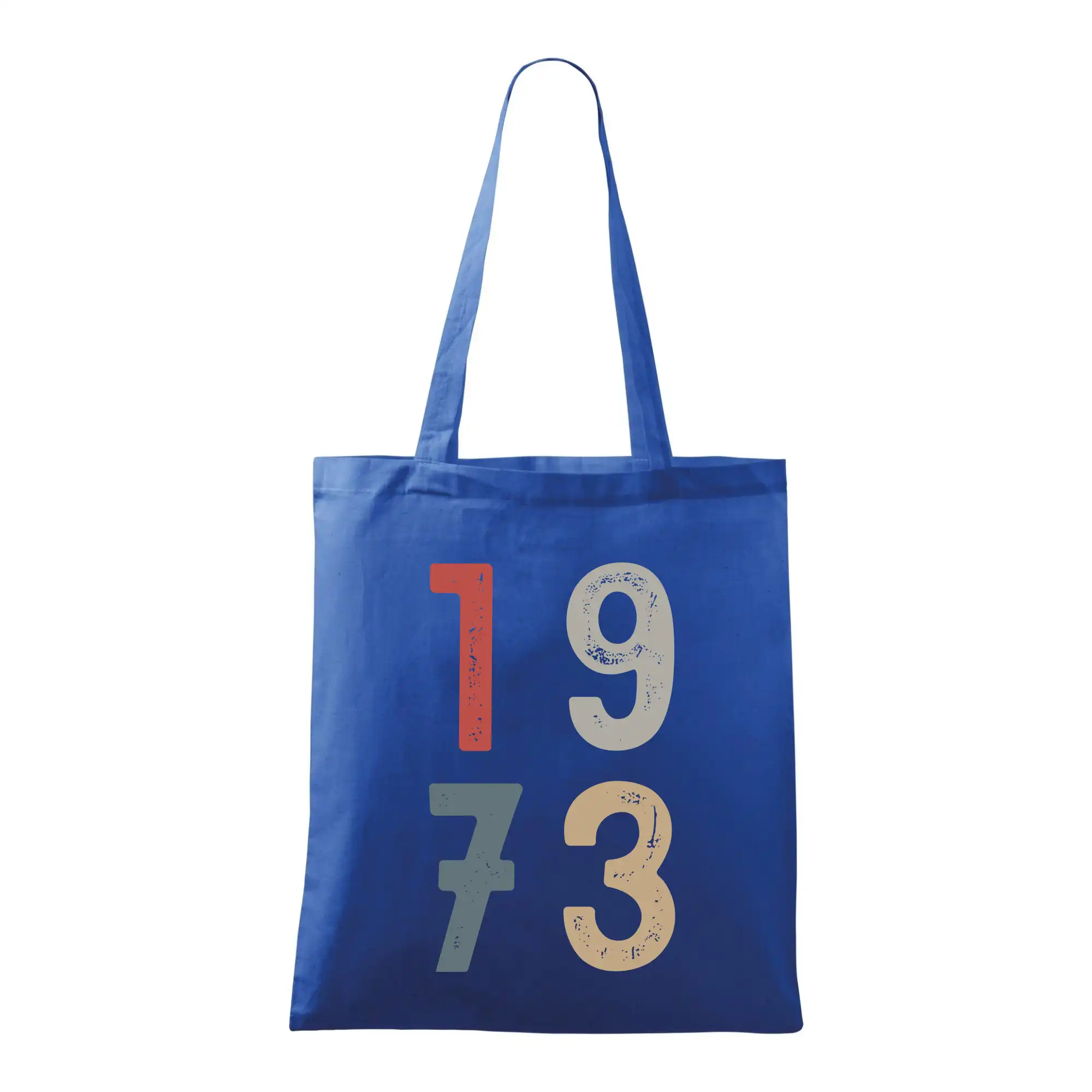 Tričká k narodeninám - Vintage číslica 1973 - Taška bavlnená