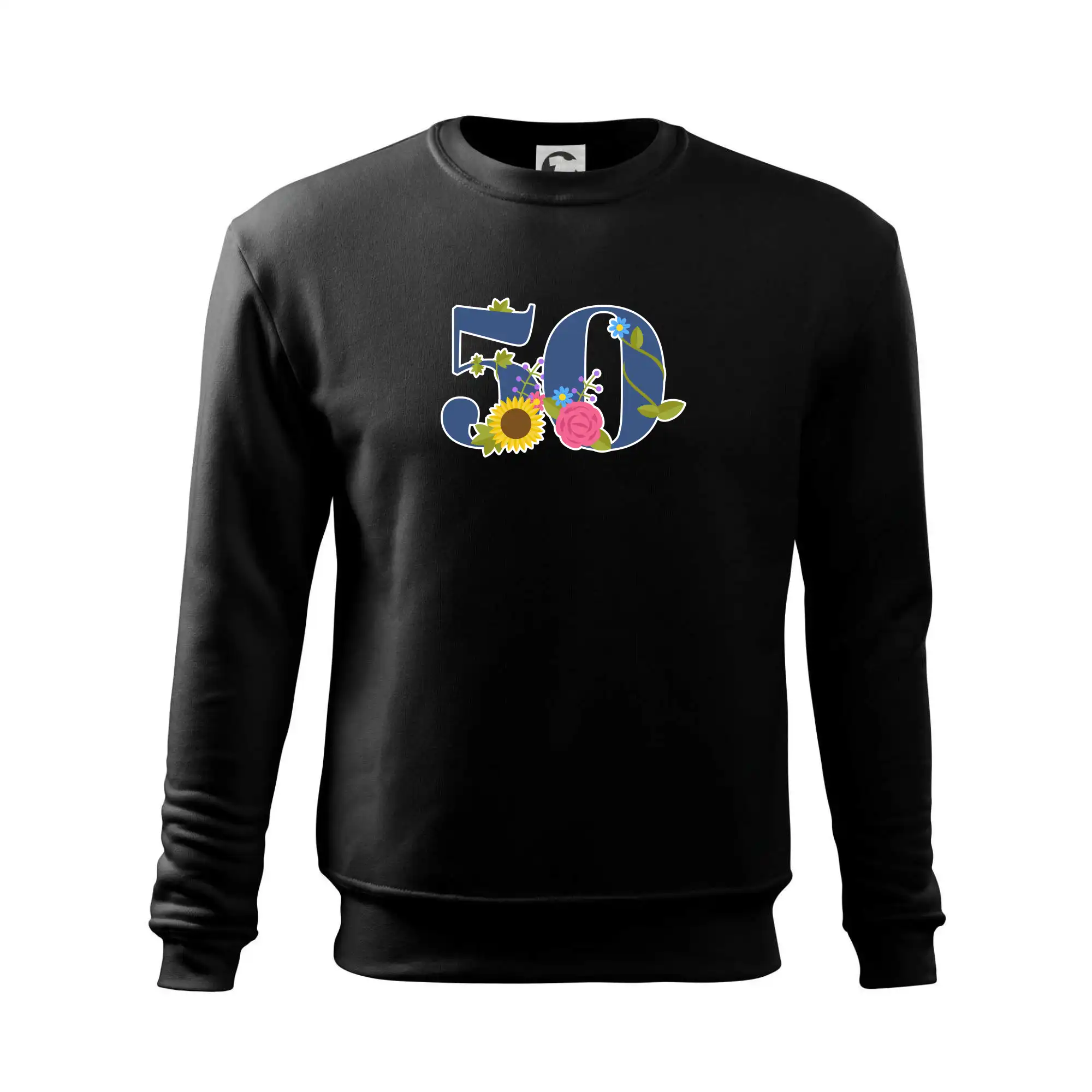 Květinové číslo kreslené - 50