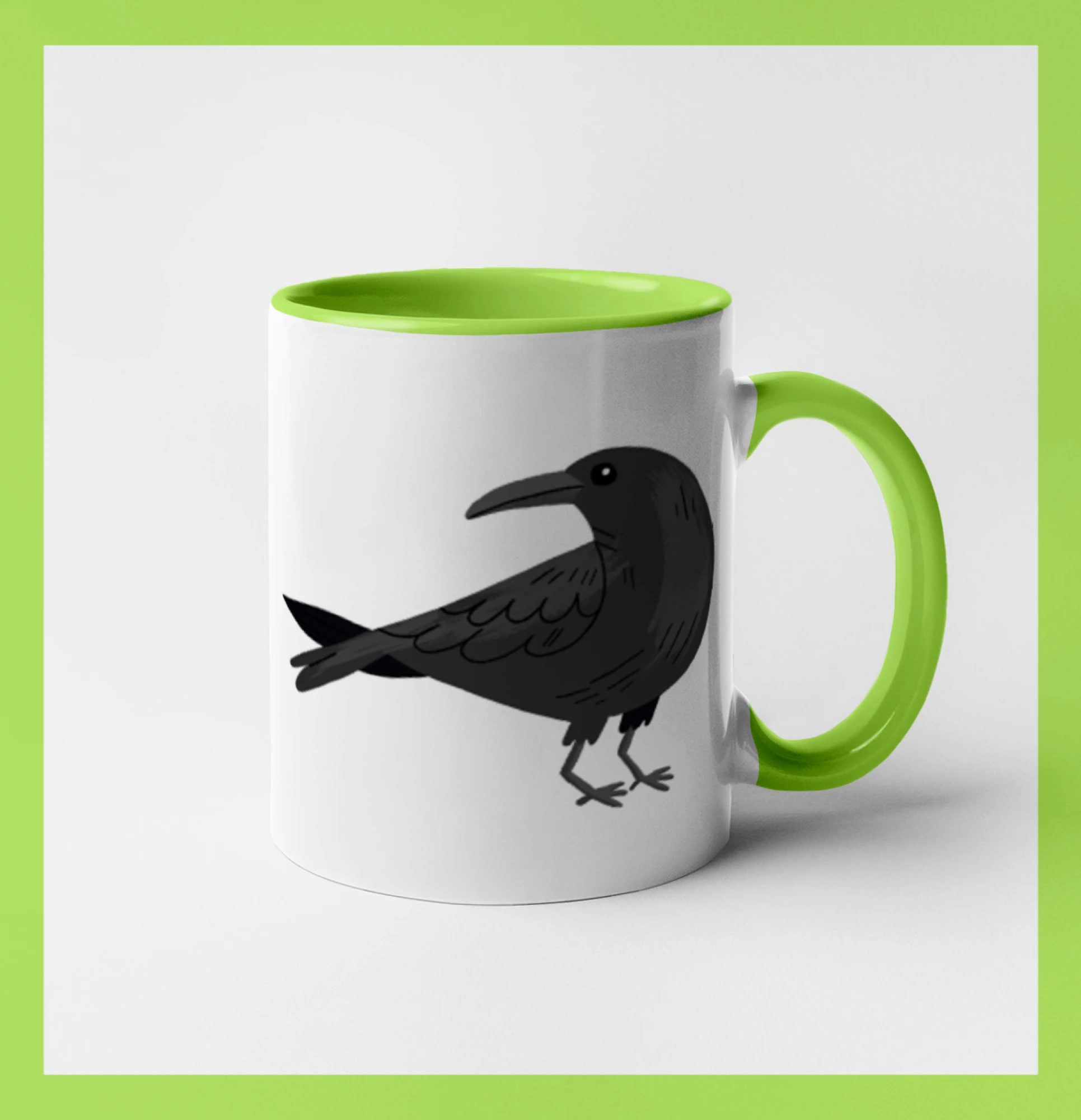 Vrána kreslená  (studio-arte.cz)