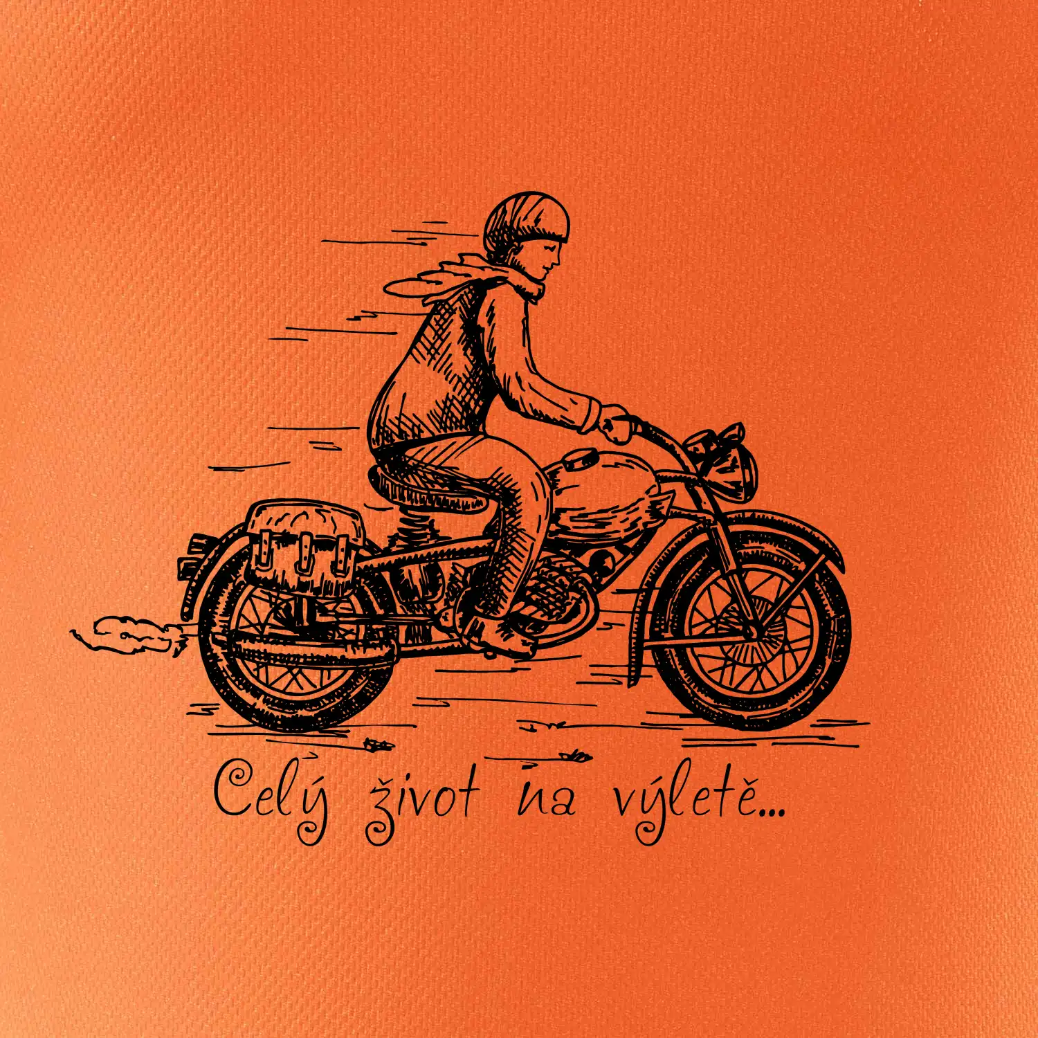 Celý život na výletě - motorka