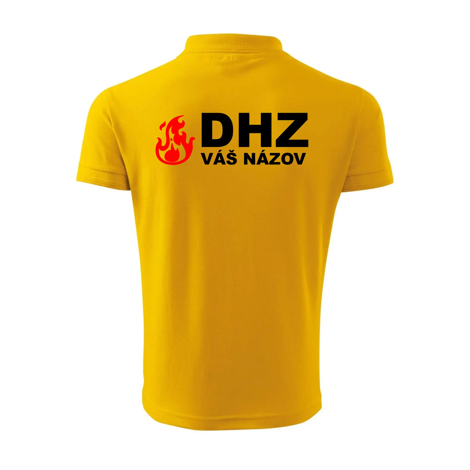 DHZ (oheň, firesport, názov sboru - vlastný nápis)