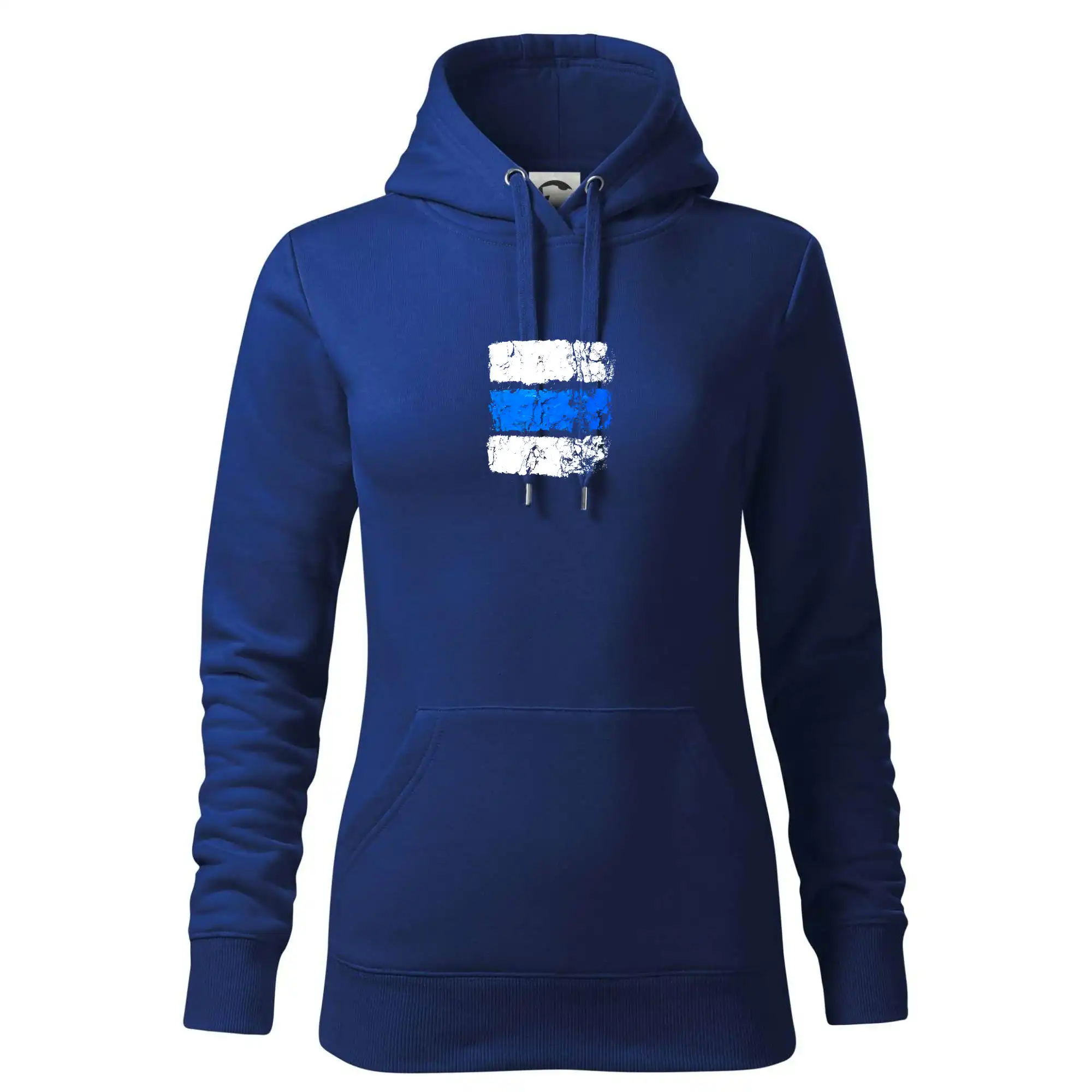 Trička pre cestovateľov - Turistická značka - modrá - Mikina dámská Cape s kapucí