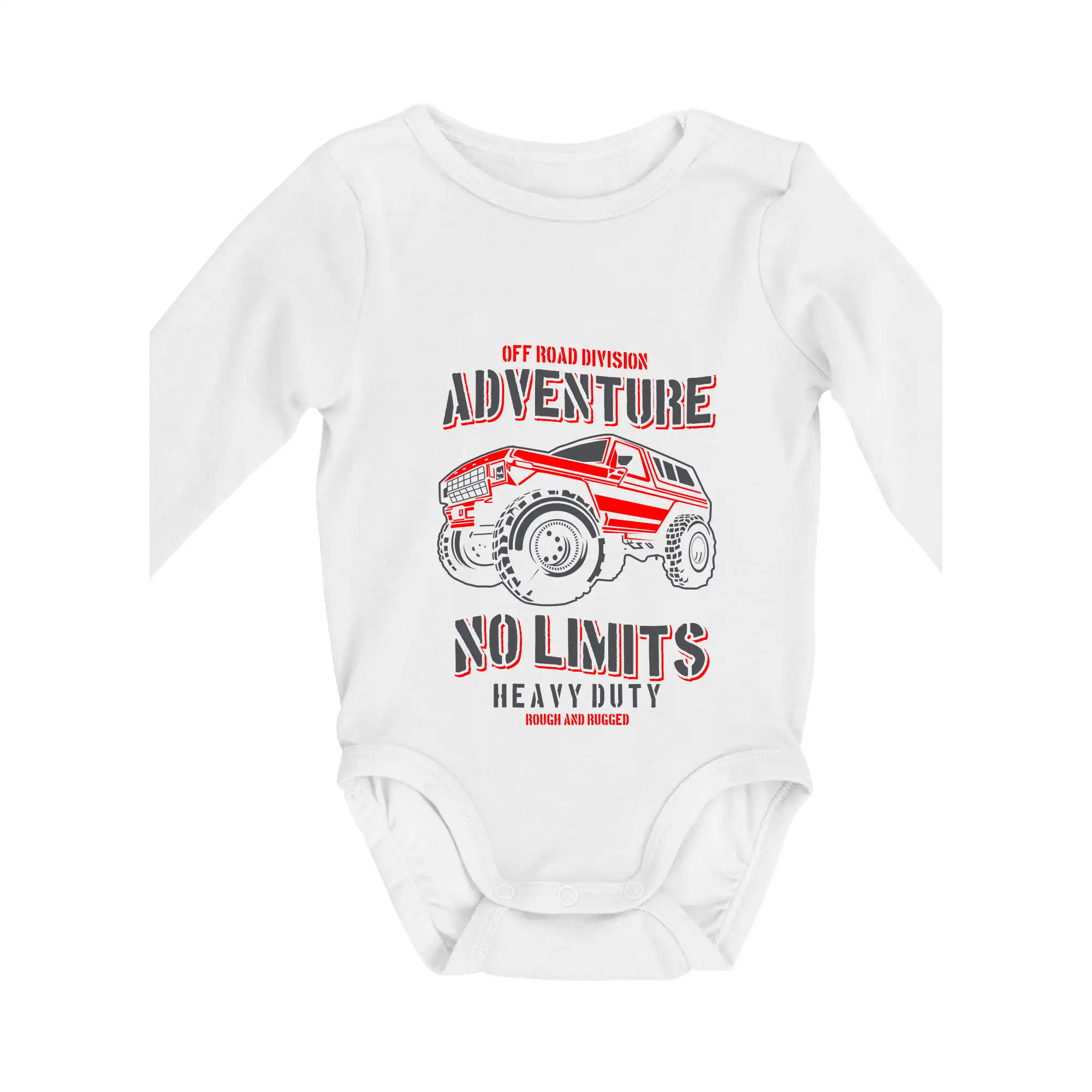 Auto tričká - No Limits - Body dojčenské s dlhým rukávom