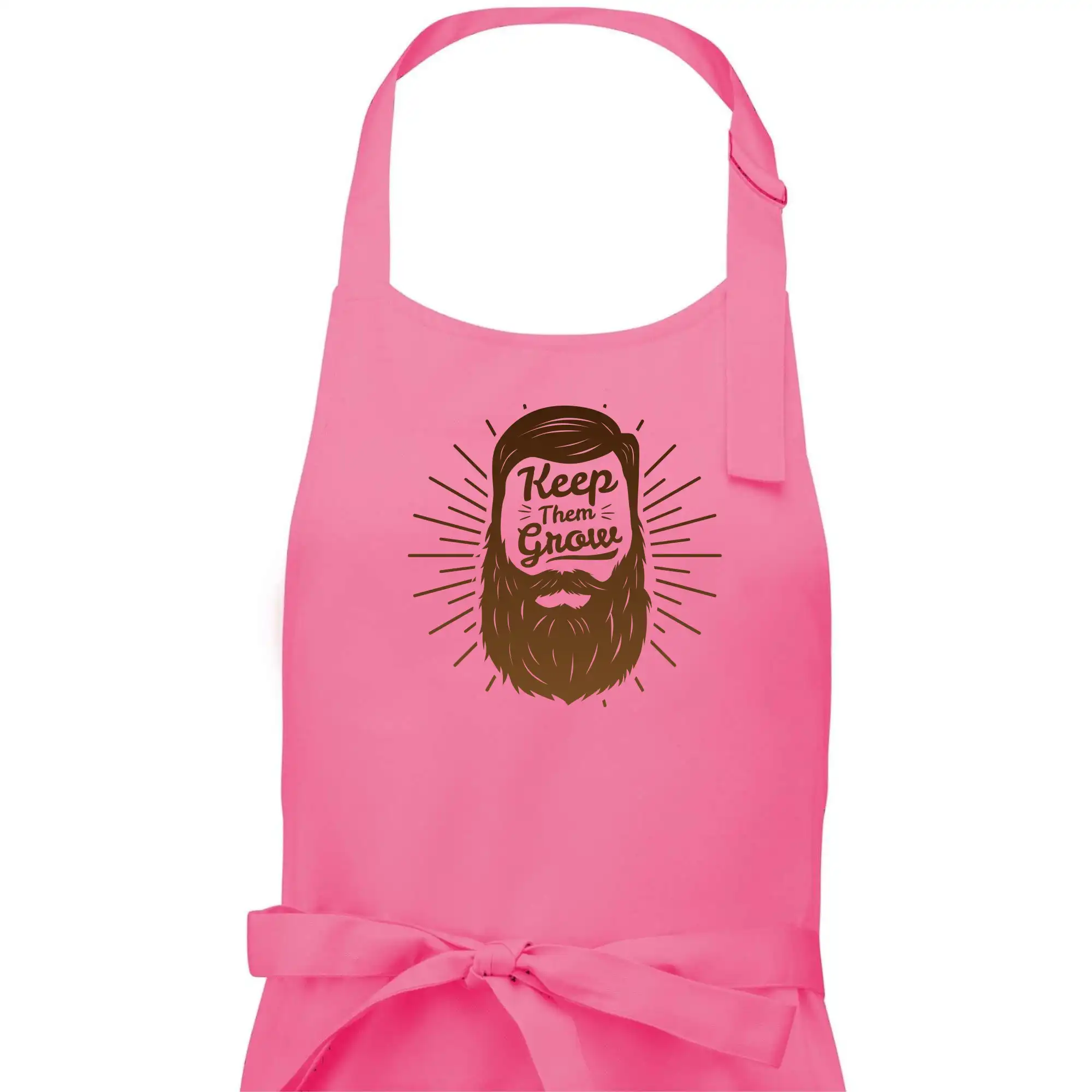 Tričká s fúzikmi - Keep them grow - Pánska zástera na varenie