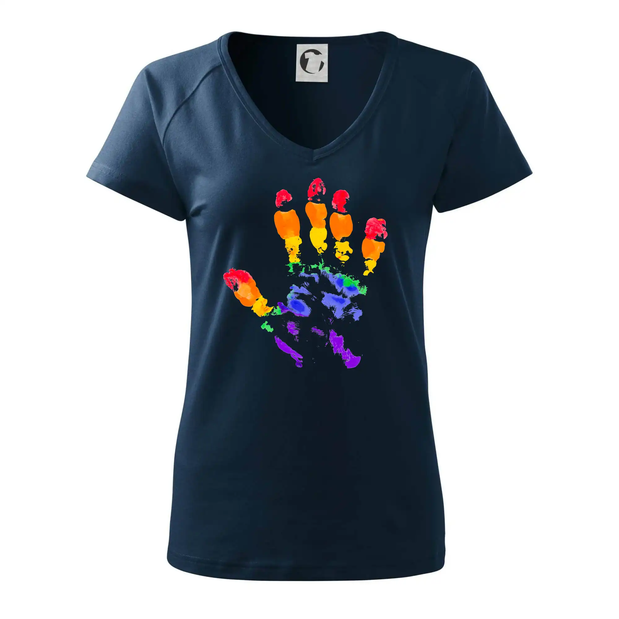 Tričká pre LGBT a Queer komunitu - LGBT hand print - Tričko dámske Dream