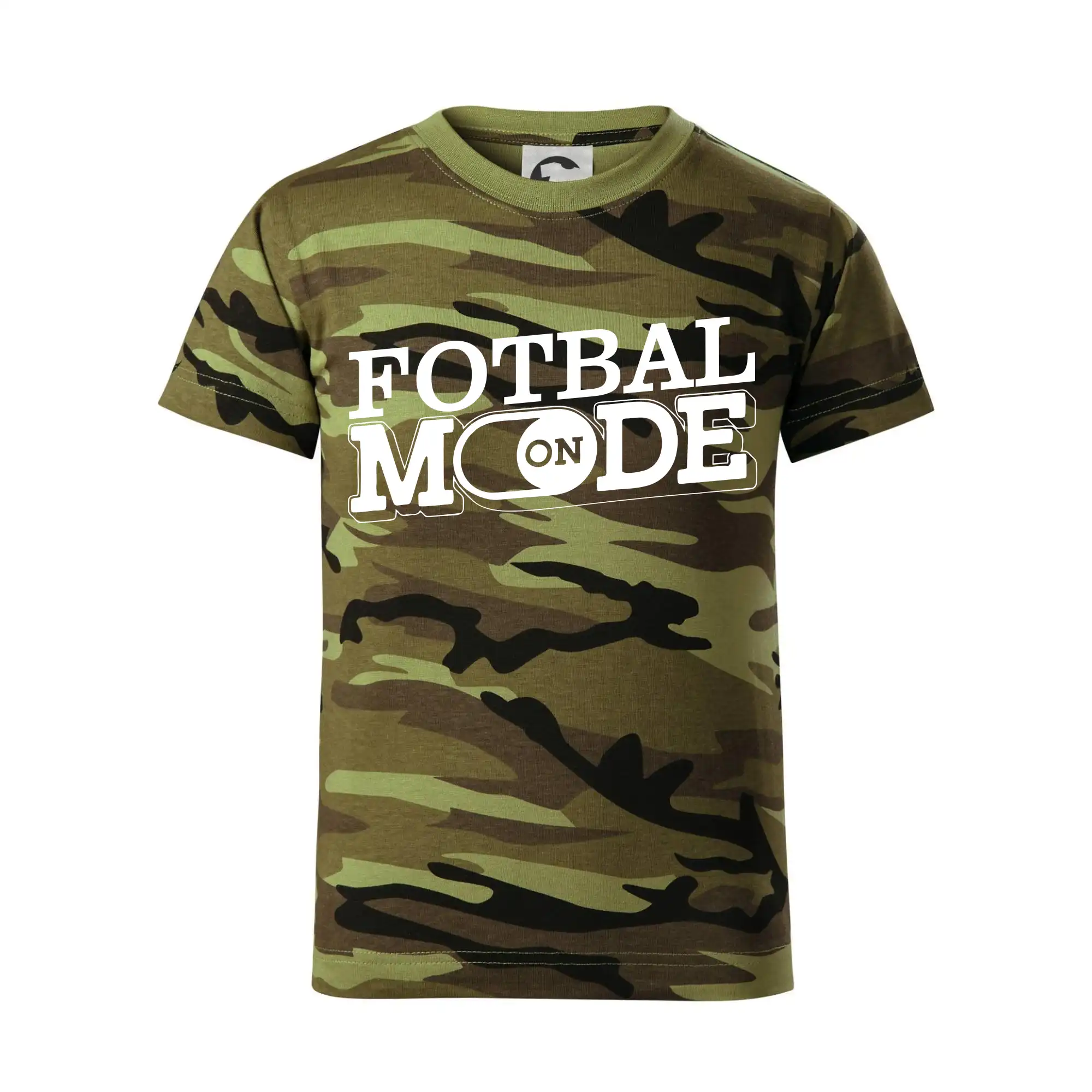 Tričká pre futbalistov - Fotbal mode - Detské maskáčové tričko