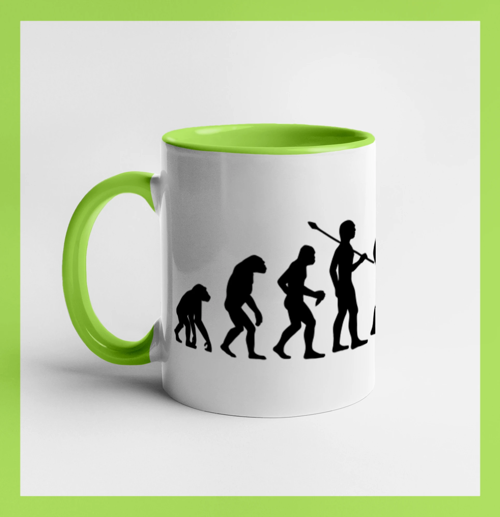Evolúcia tanec - muž a žena so sukňou