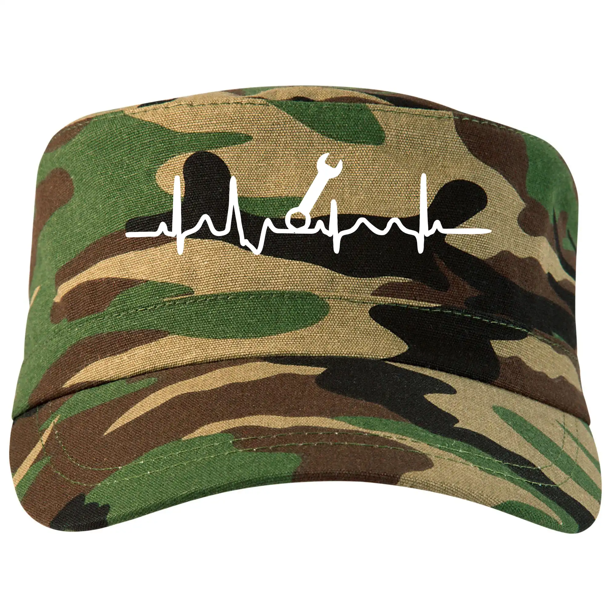 Vtipné tričká do práce - Ekg klíč - montér - Šiltovka CAMO