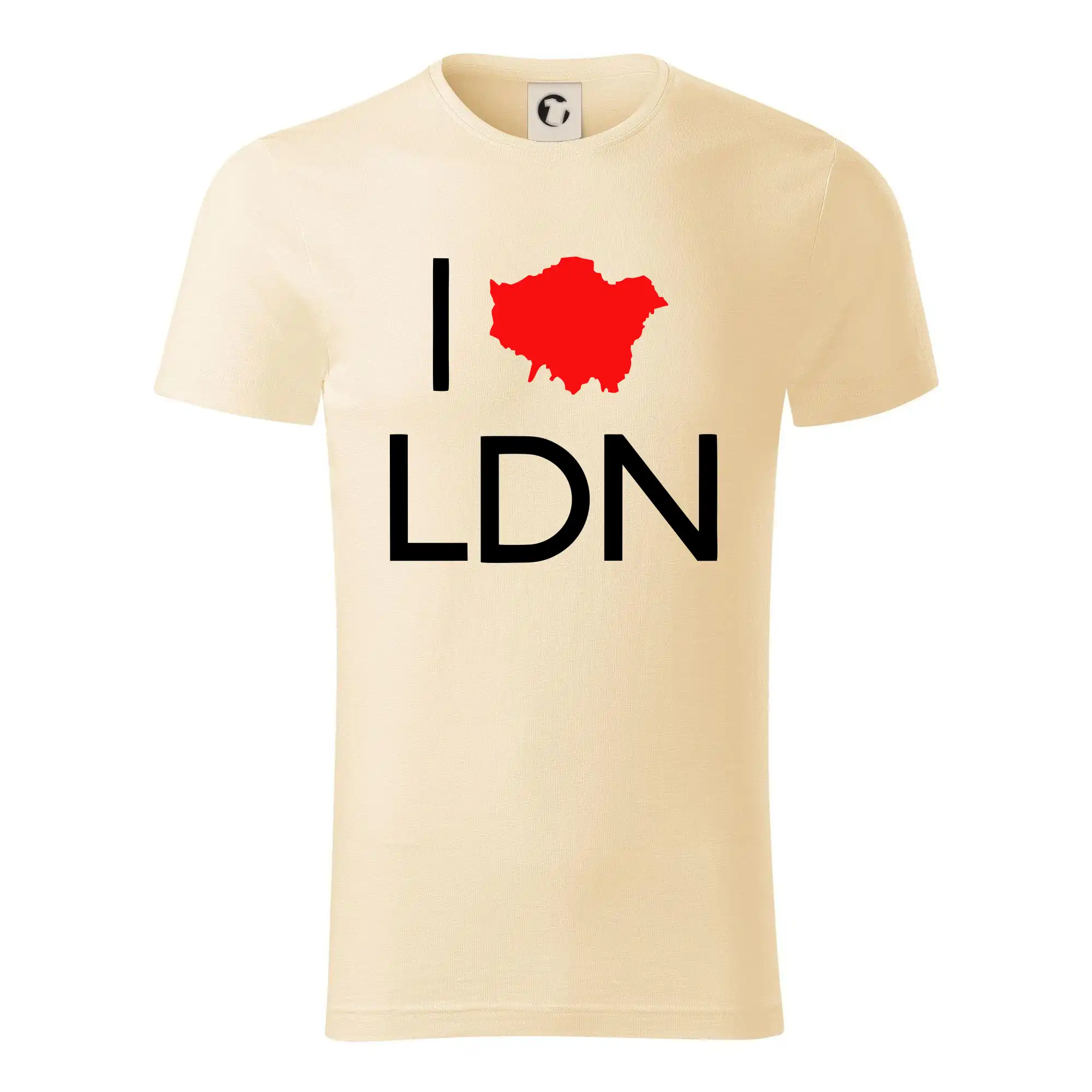 Tričká Anglicko - I Love LDN - Tričko z organickej bavlny