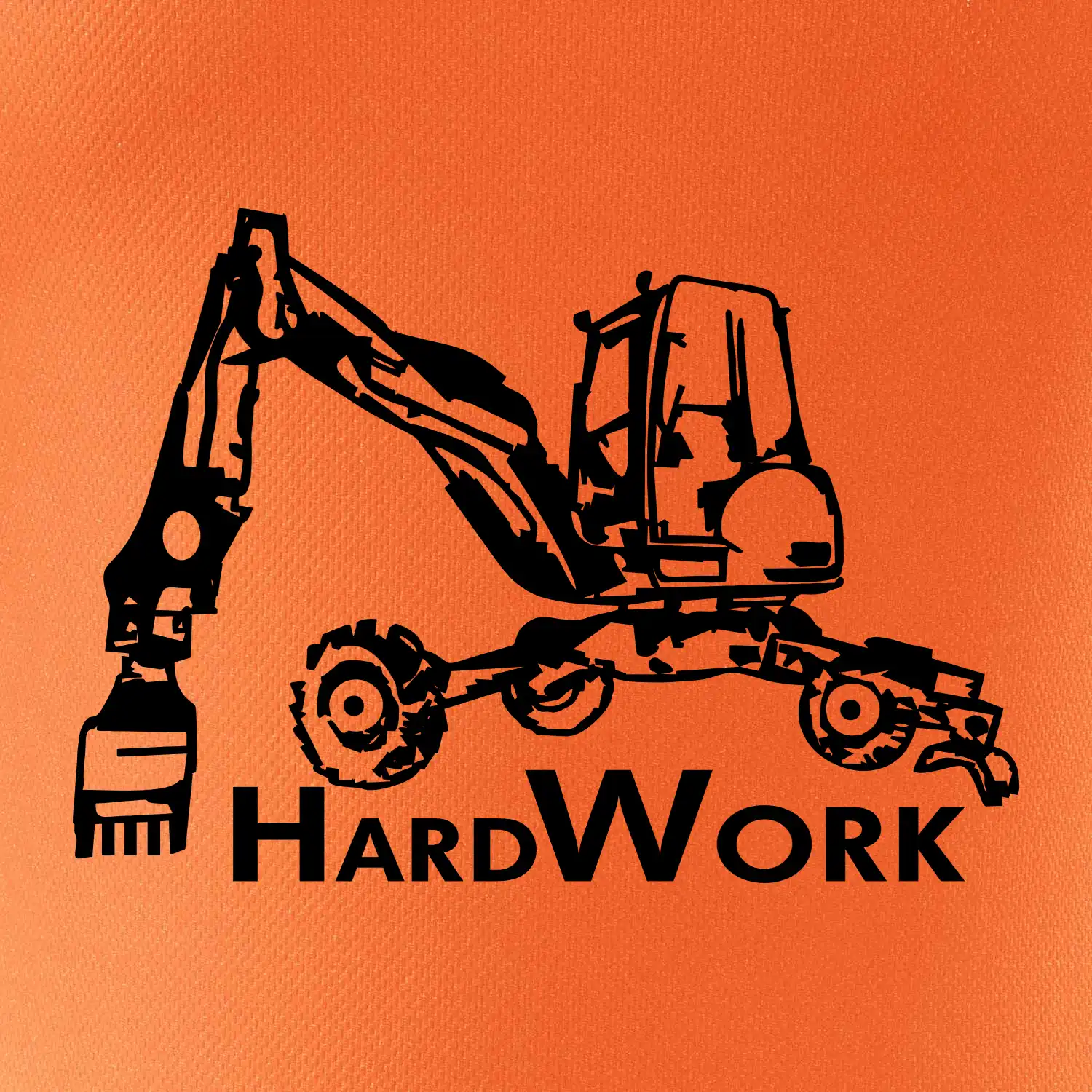 Hard Work kráčivý bagr