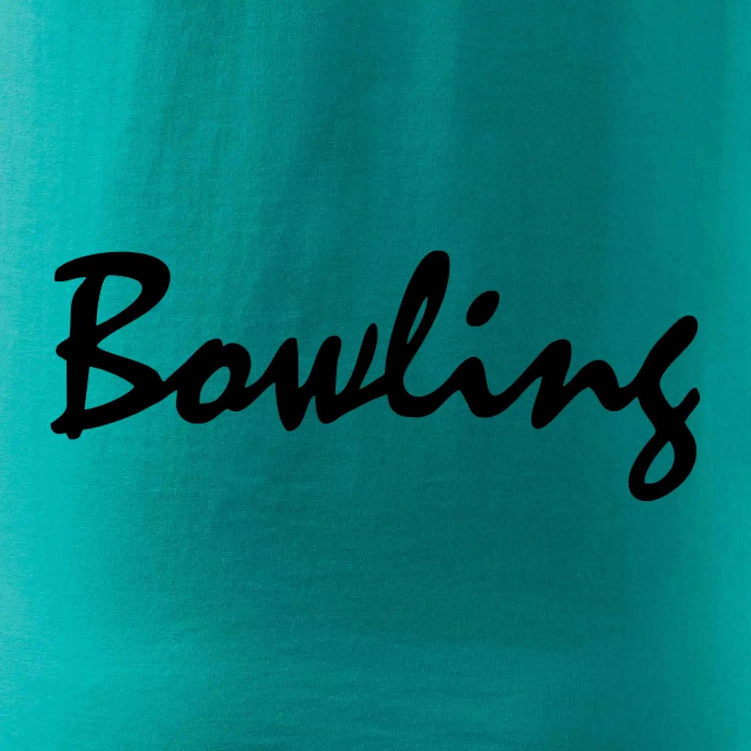 Bowling nápis psací