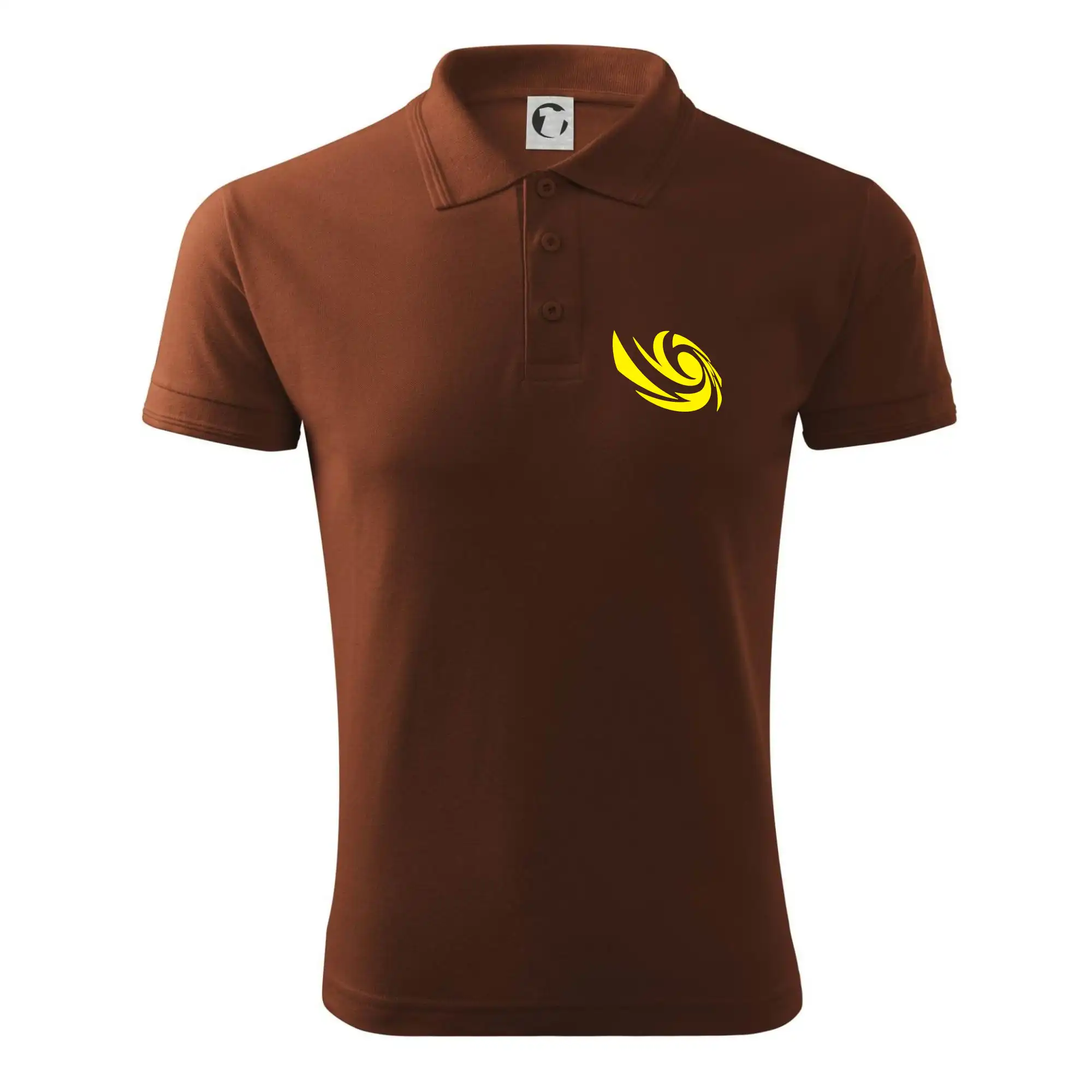 Tričká, mikiny a šiltovky pre Youtubery - Vortex logo na prsia - Polokošeľa pánska Pique Polo 203