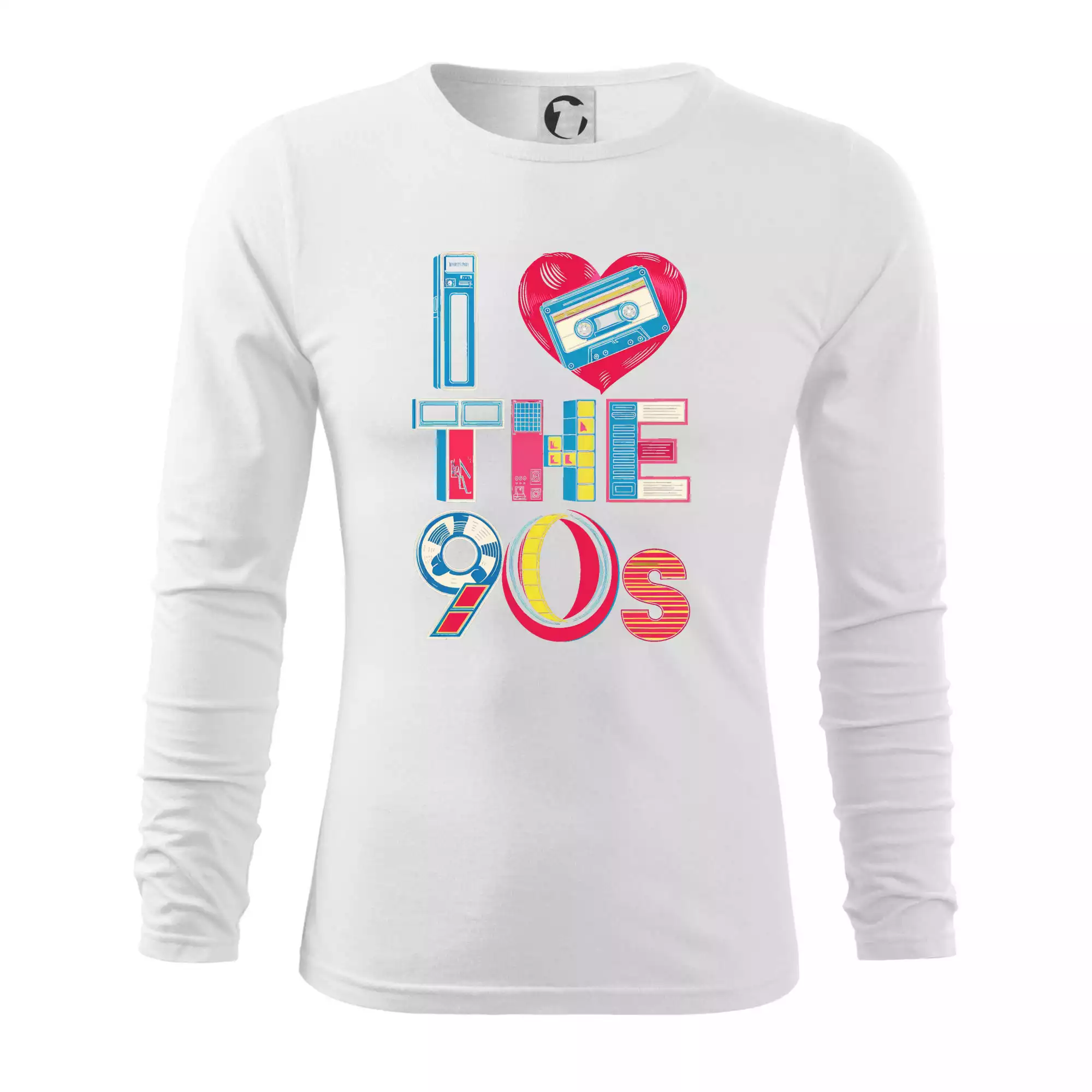 I love 90s - srdce a kazeta