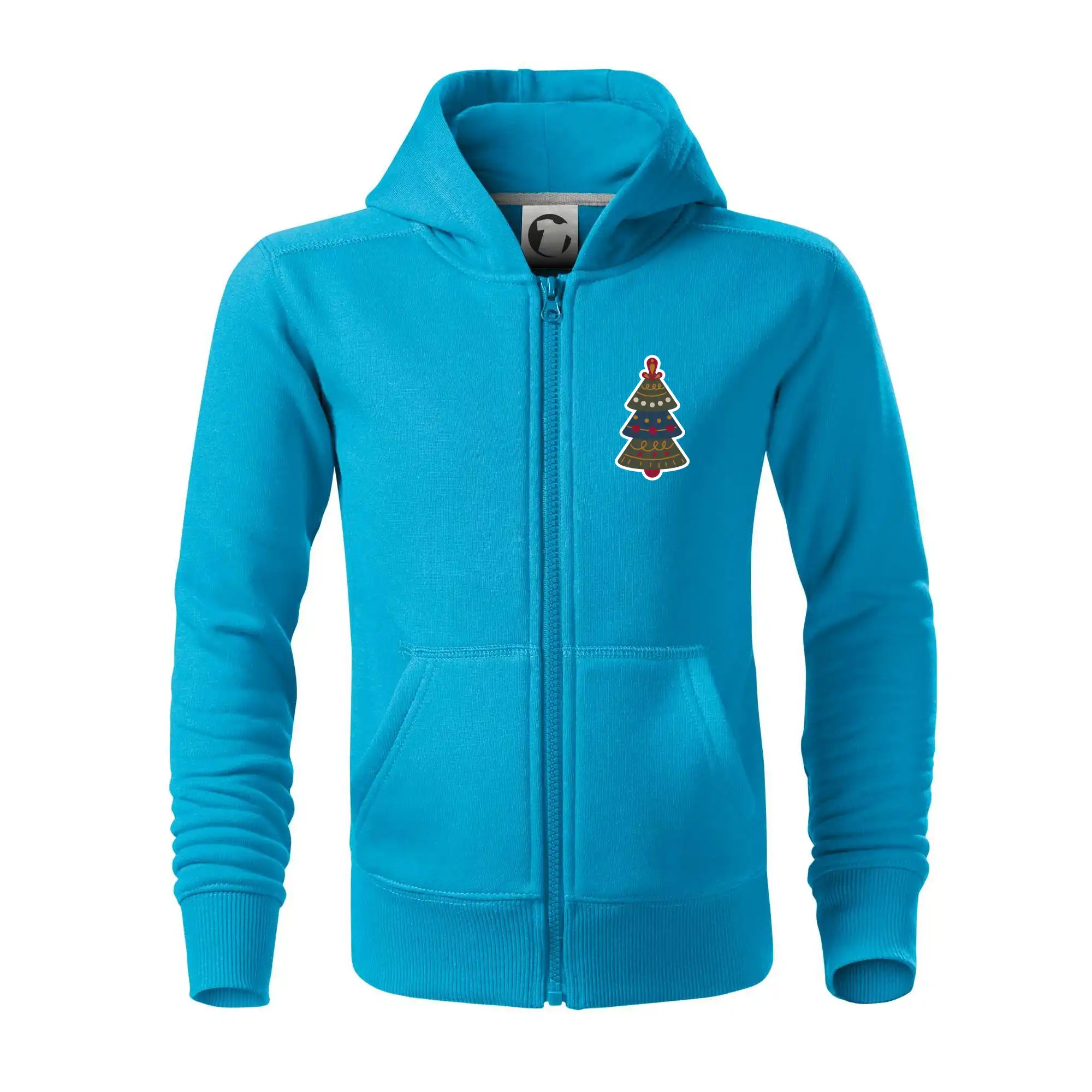 Folklor na prsu vánoční stromek