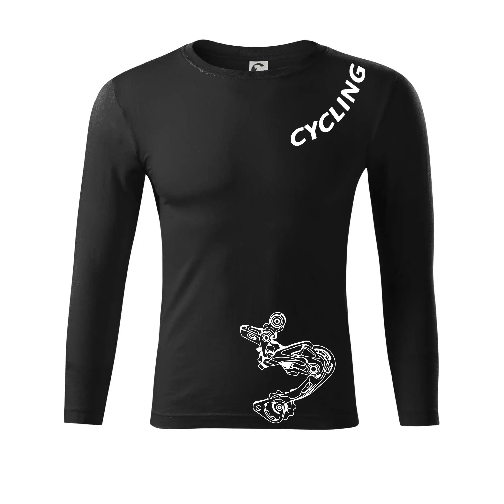 Cycling nápis šikmo