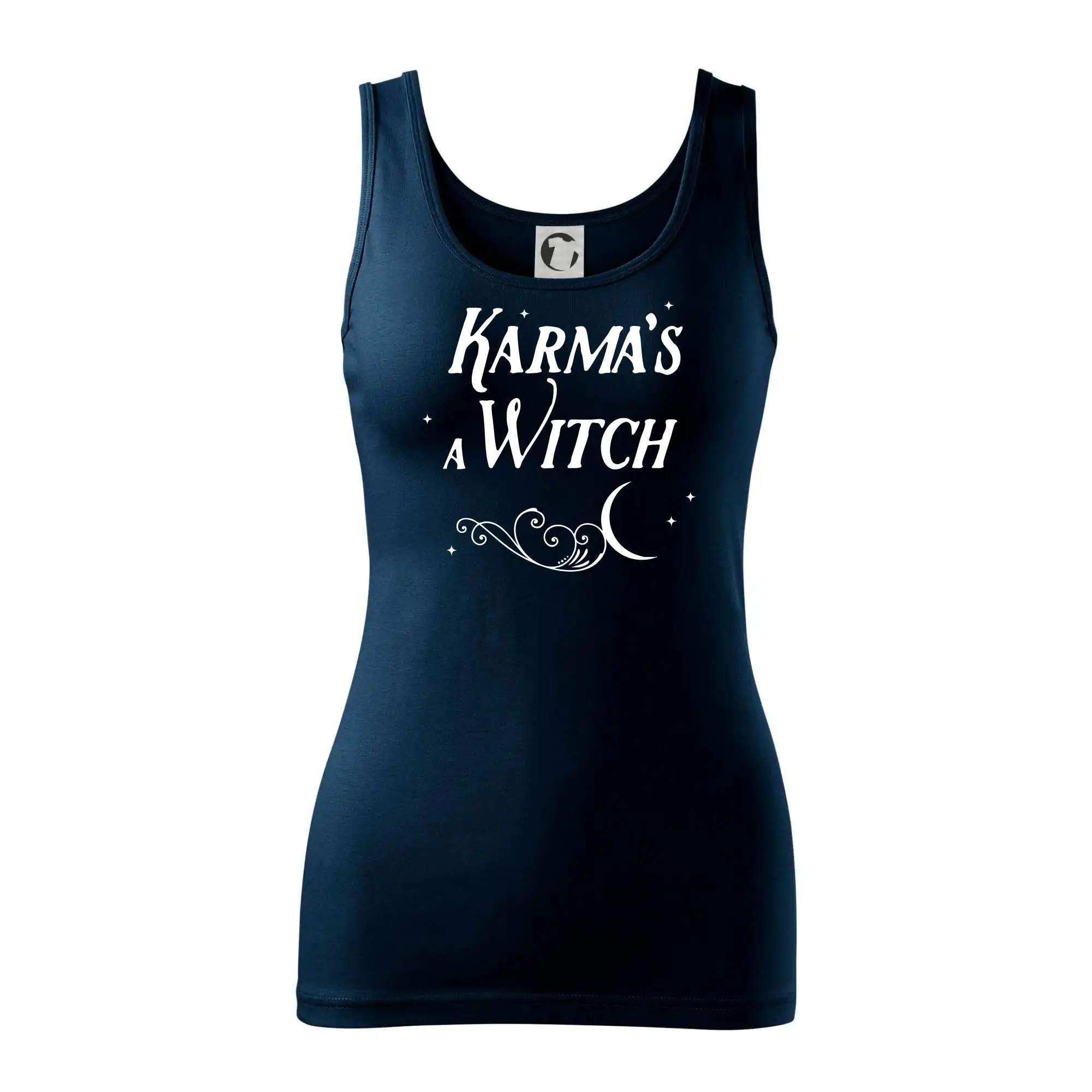 Karma's a Witch - nápis