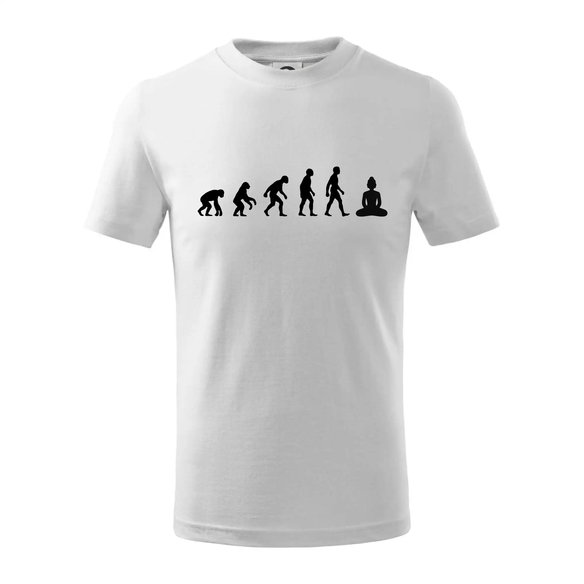 Evoluce budha - Tričko detské bavlnené