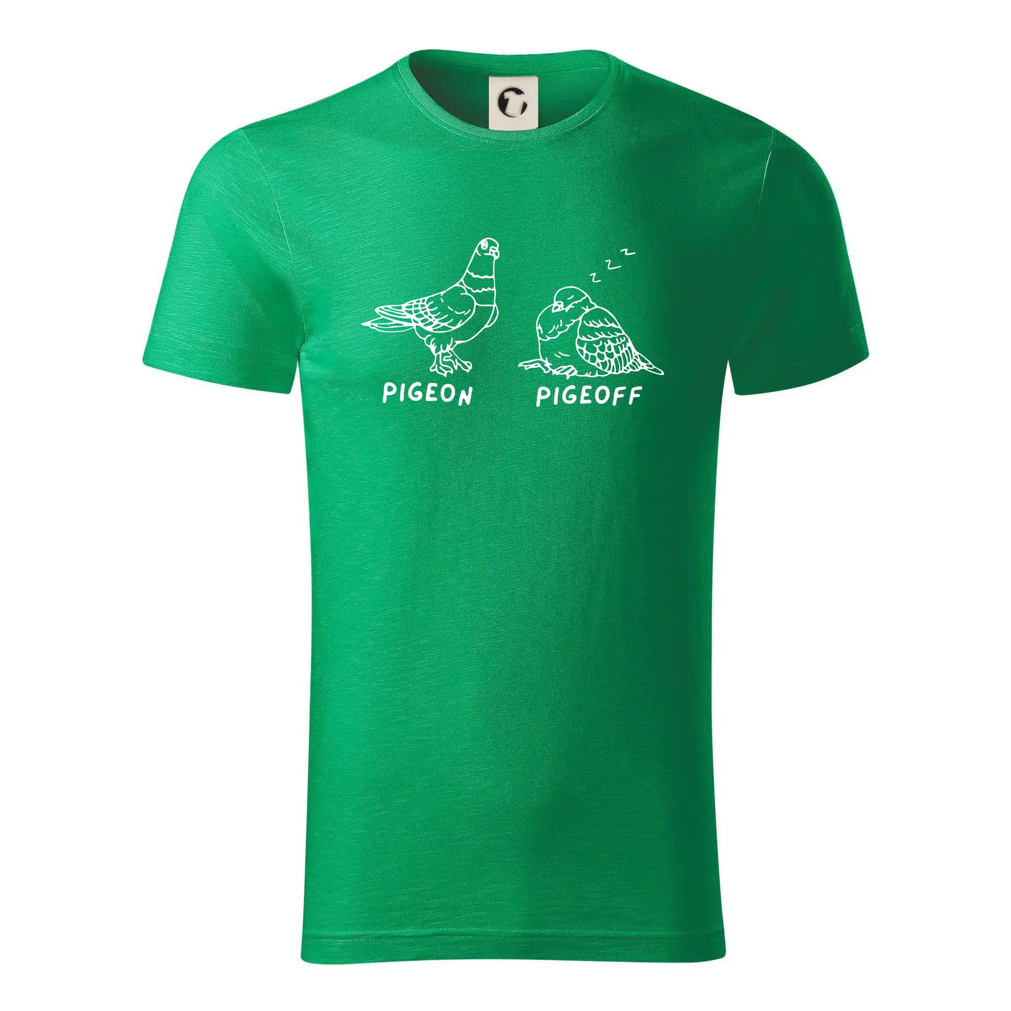 Grafické tričká - Pigeon pigeoff - Tričko z organickej bavlny
