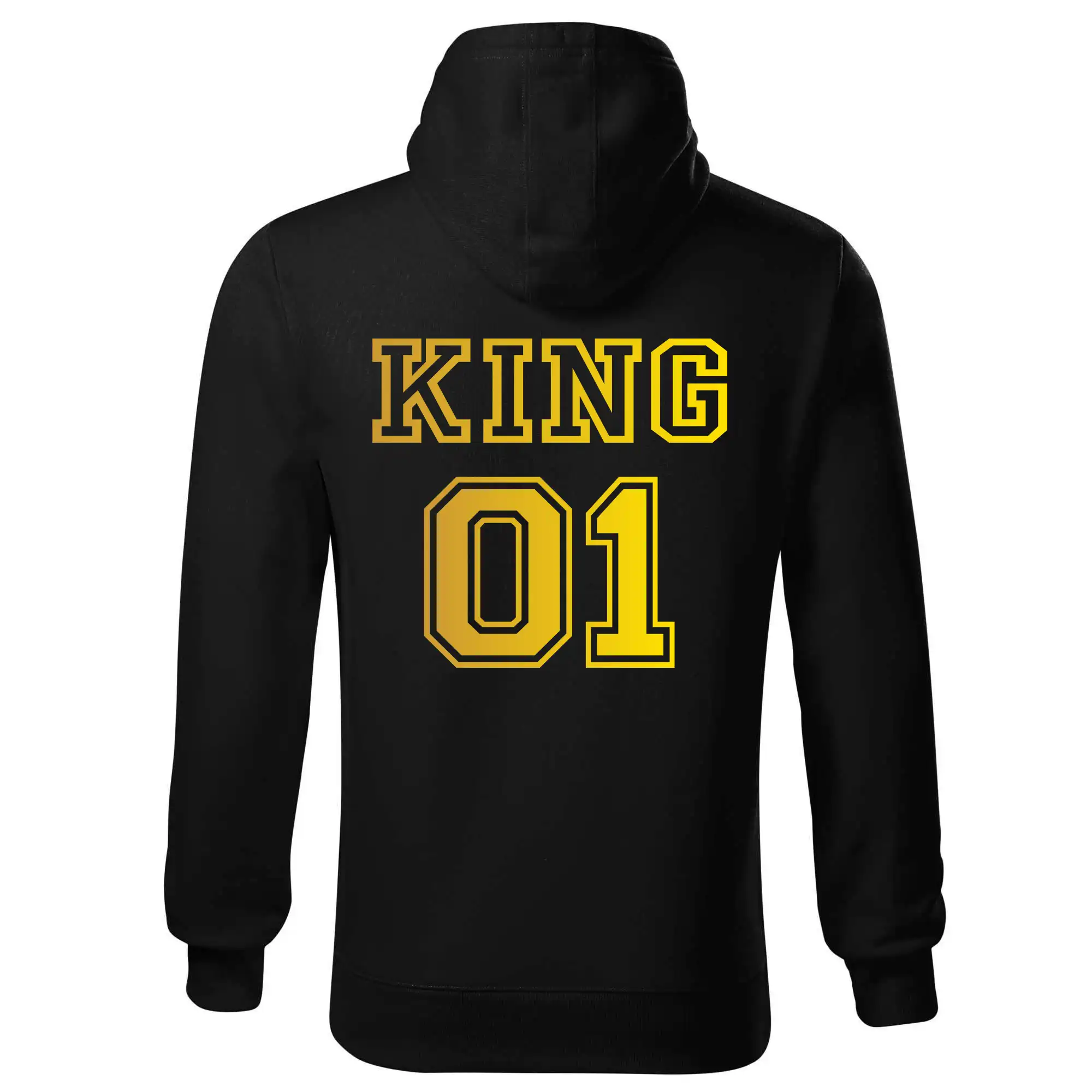 King - Queen - 01 dres - zlatá potlač