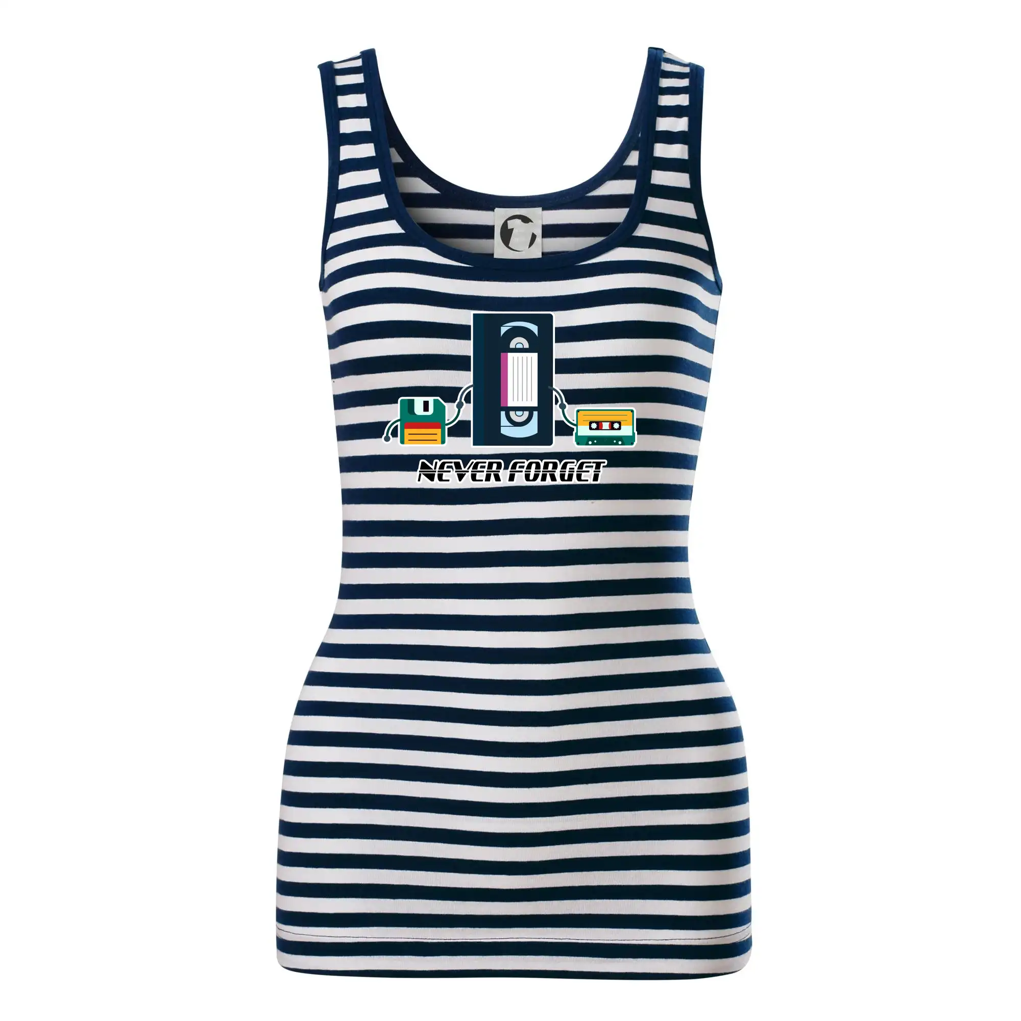 Tričká pre ajťákov - Never forget 90s - Sailor tielko na vodu