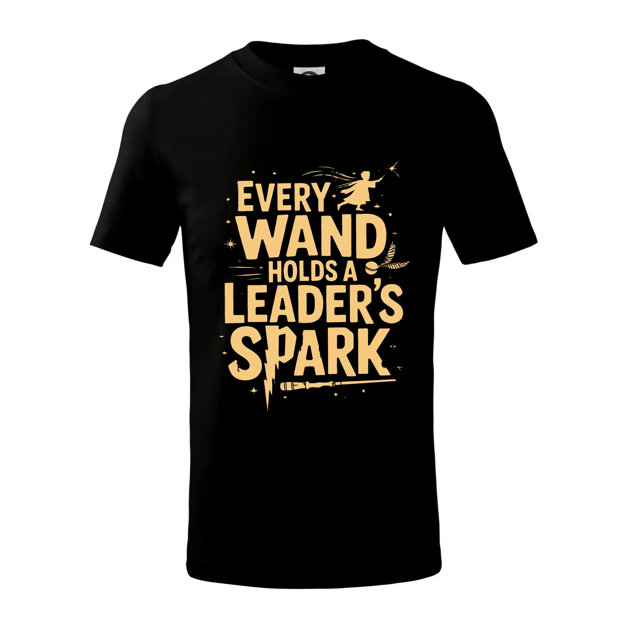 Filmové tričká - Every wand holds a leader’s spark - Tričko detské bavlnené