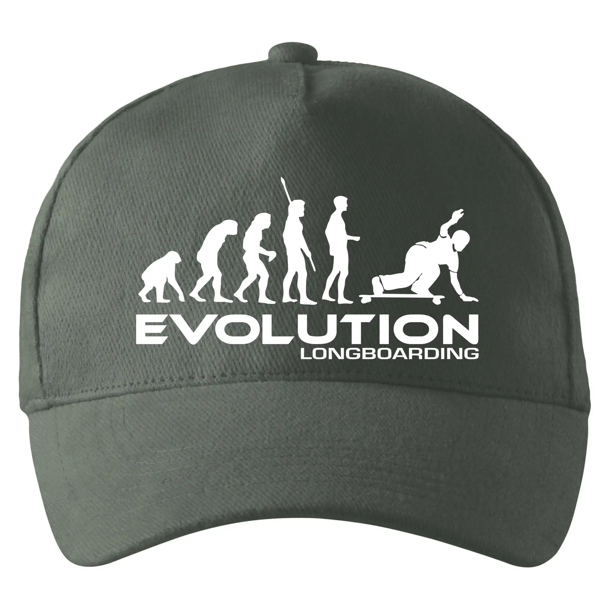 Longboard a Skatebord - Evolúcia longboard - Šiltovka so zahnutým šiltom a mosaznou sponou