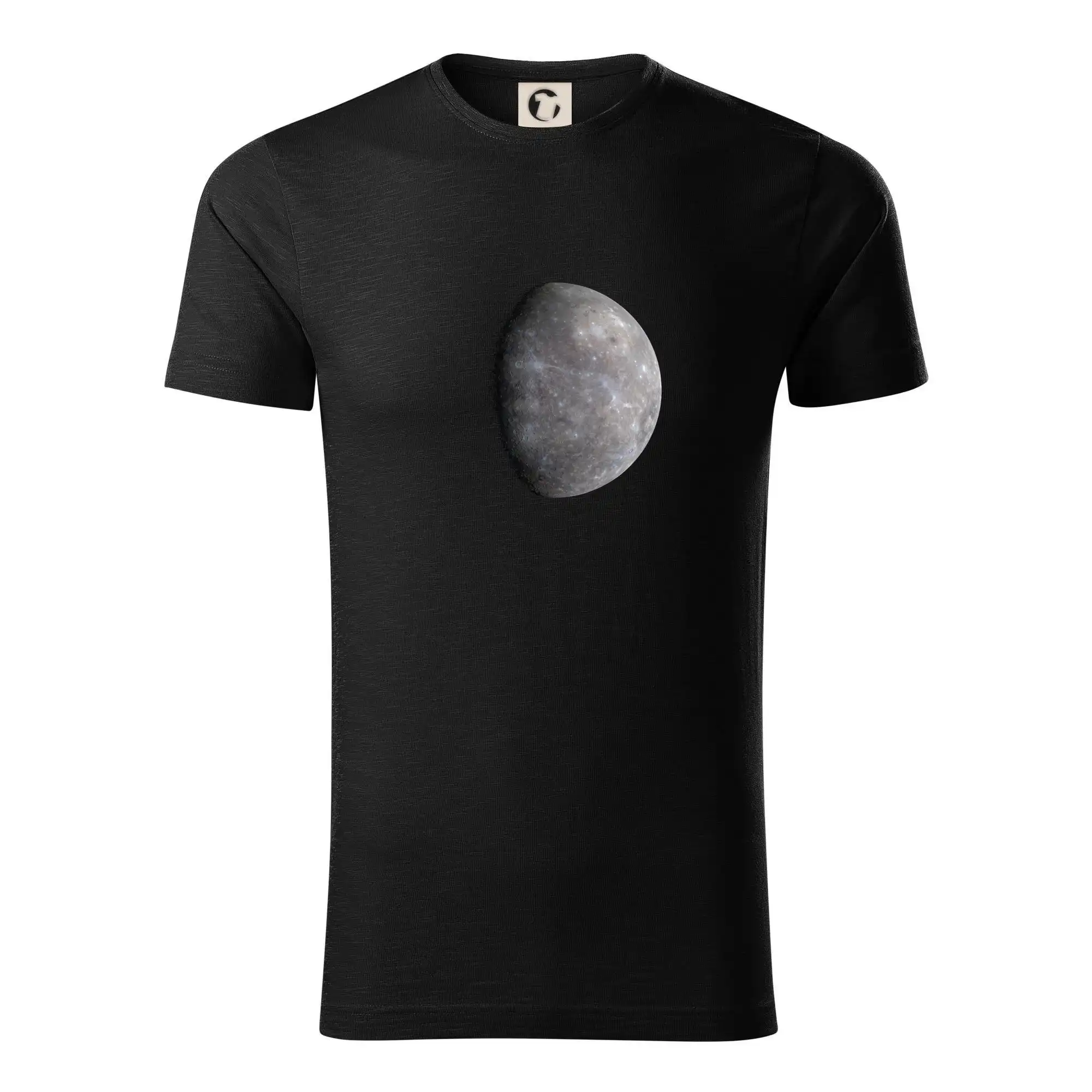 Vesmirne tričká - Fotky planét - Merkúr - Tričko z organickej bavlny