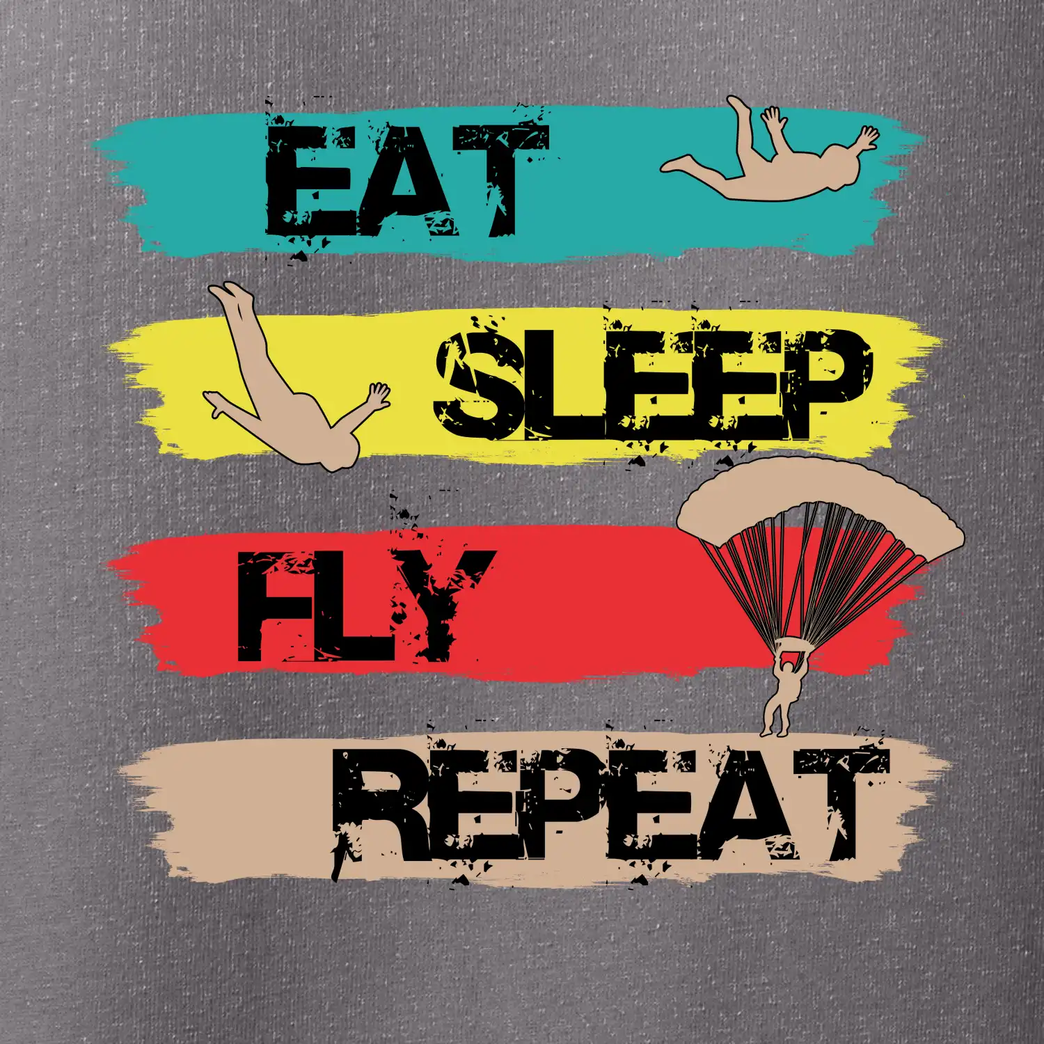 Eat Sleep Fly Repeat Paragliding