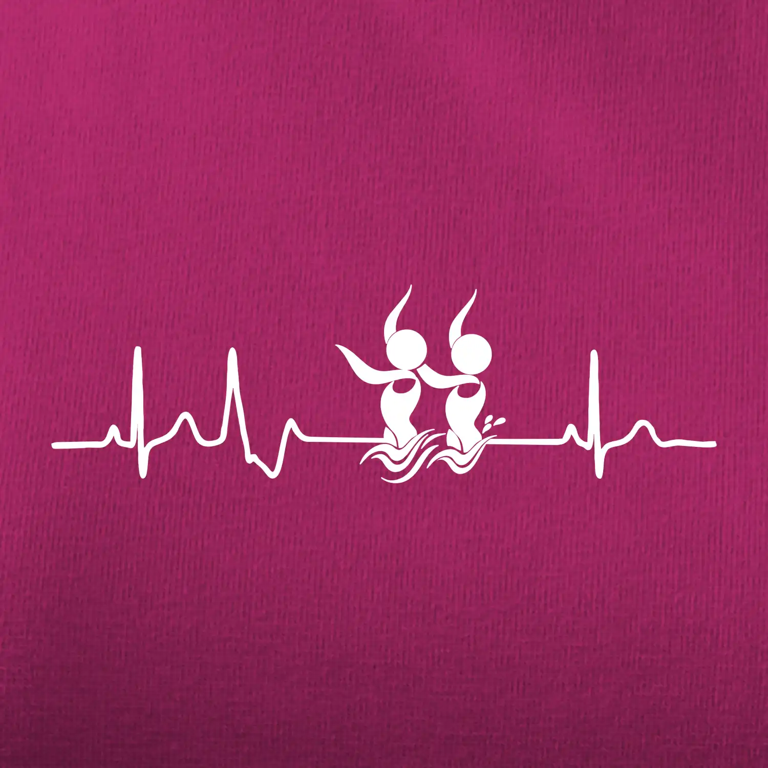 EKG synchronizované plavání