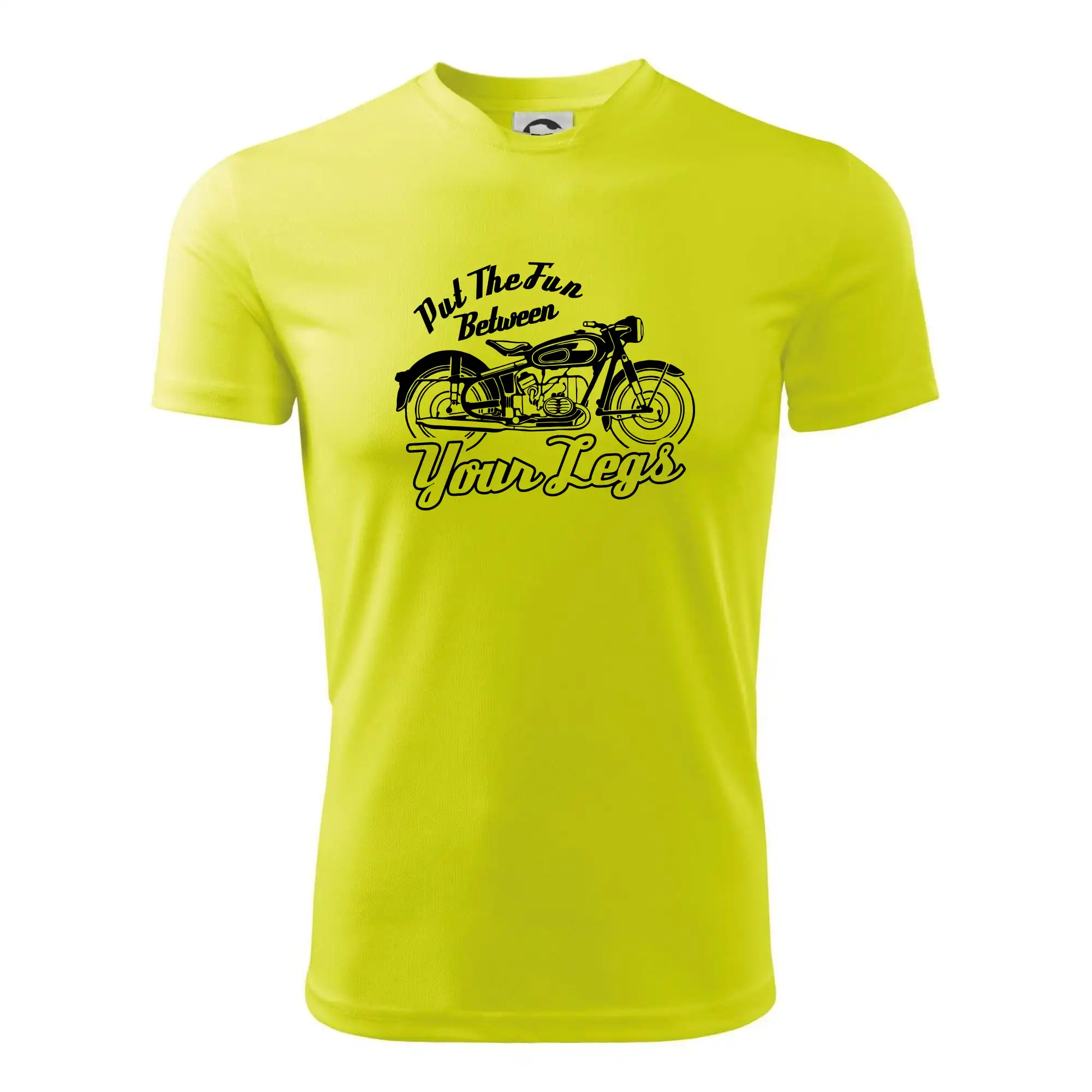 Tričká a mikiny s potlačou motoriek – pre pravých motorkárov - Put The Fun Between Your Legs Moto - Pánske tričko Fantasy športové