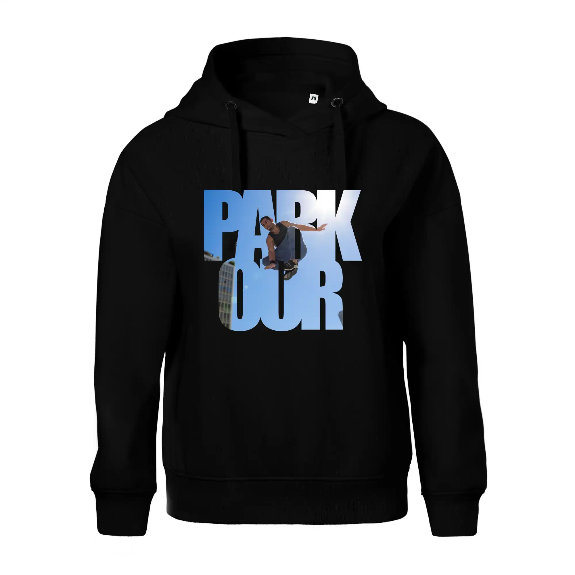 Parkour nápis nebe