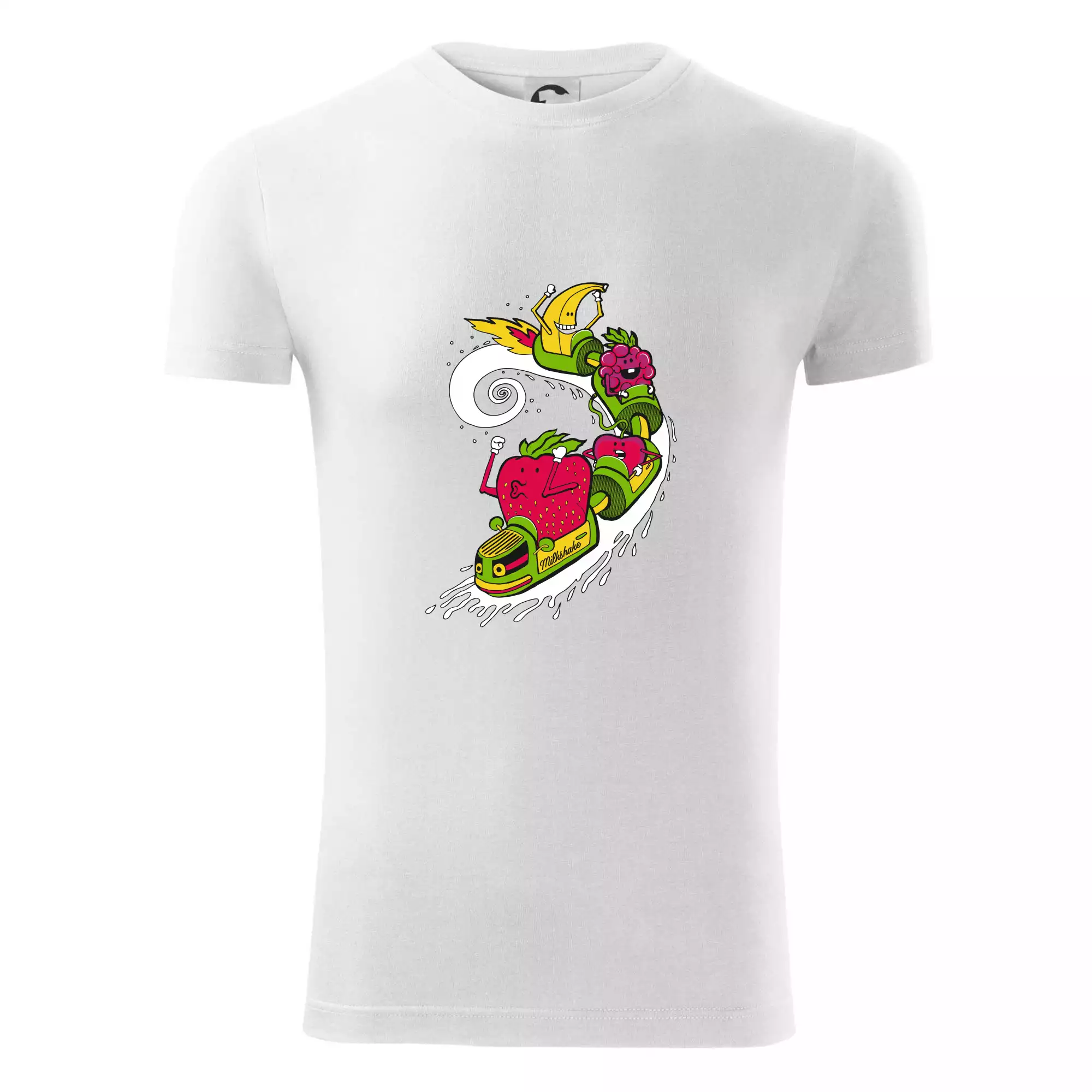 Milkshake vlak kreslený (Pecka design)