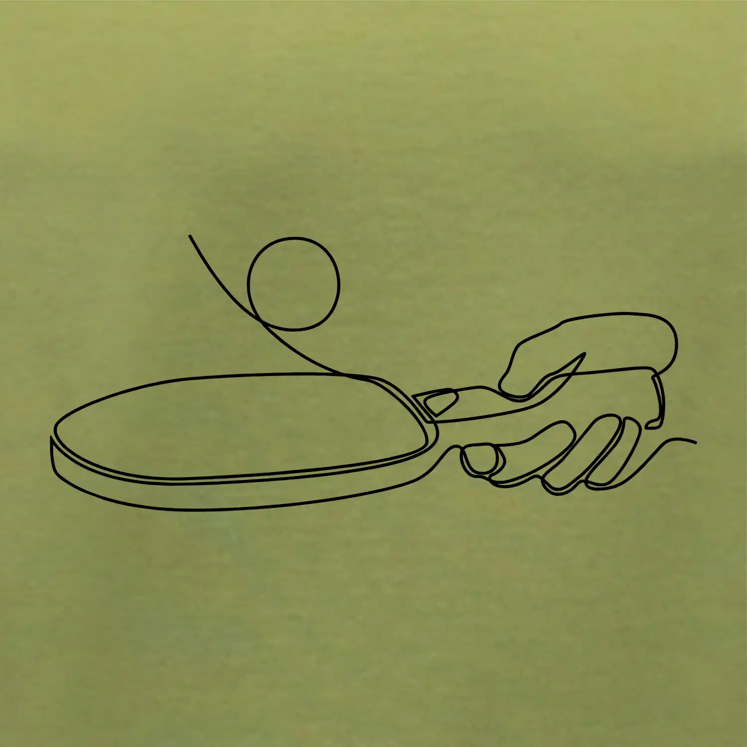 Stolný tenis jedným ťahom