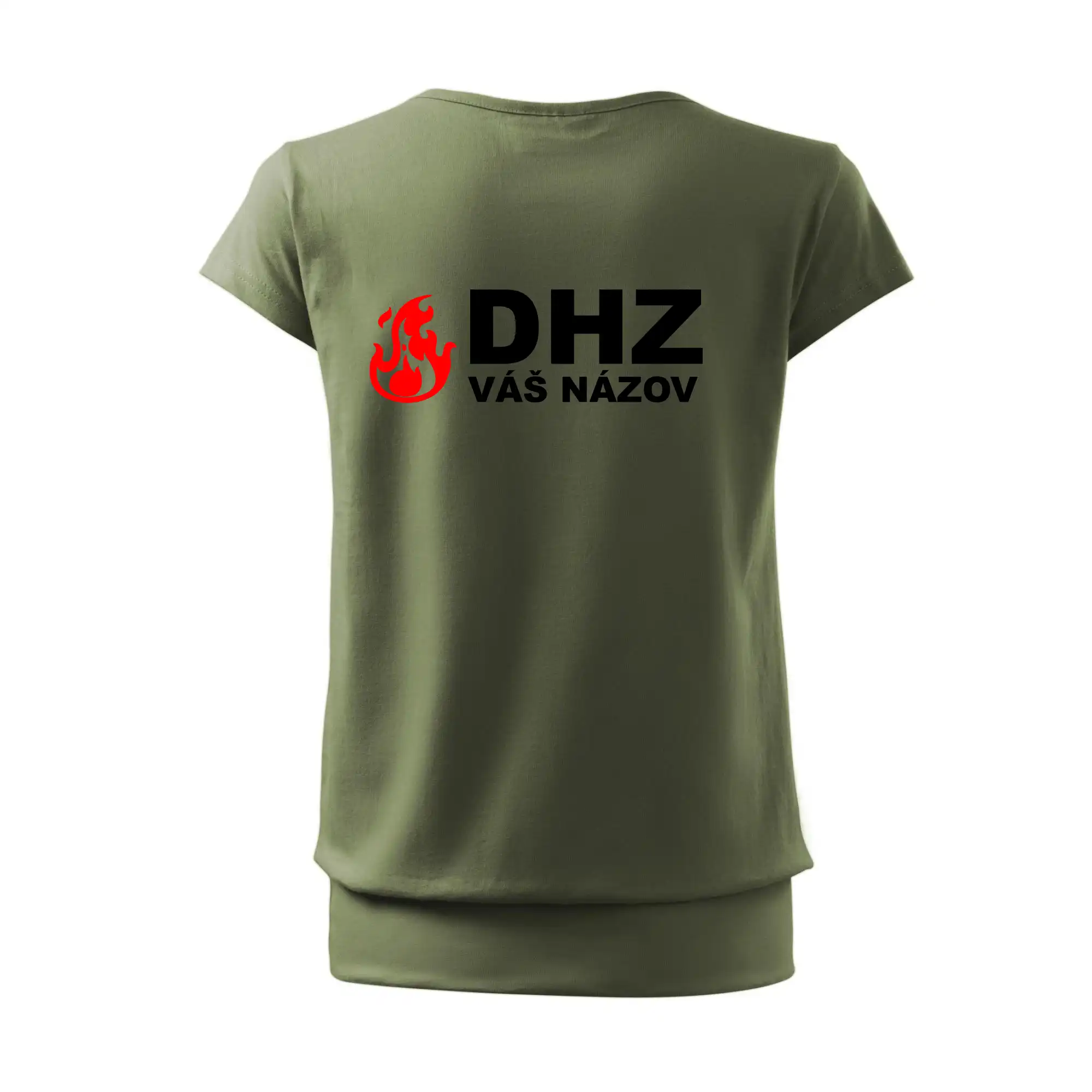 DHZ (oheň, firesport, názov sboru - vlastný nápis)