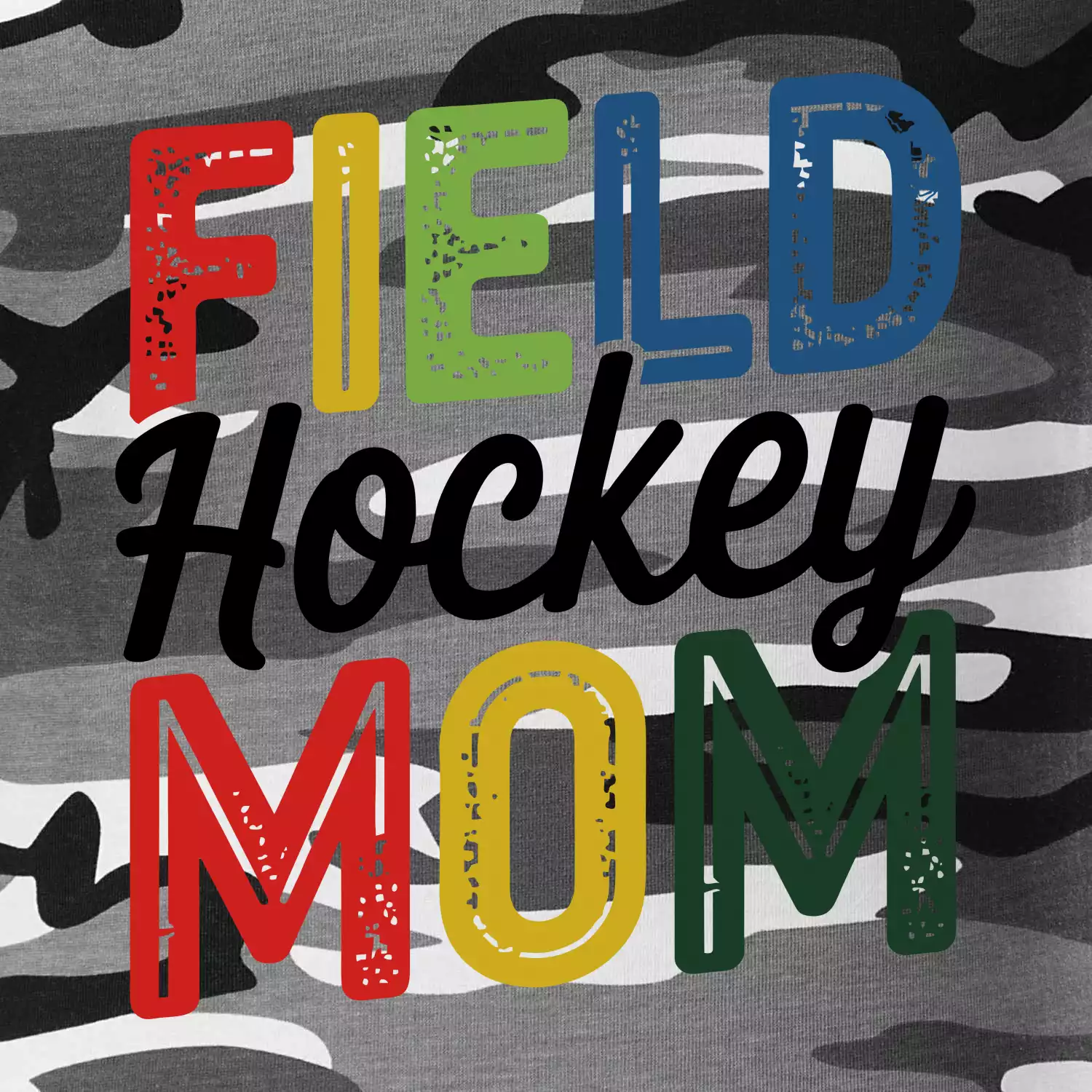 Field hockey mom - tiskací a psací