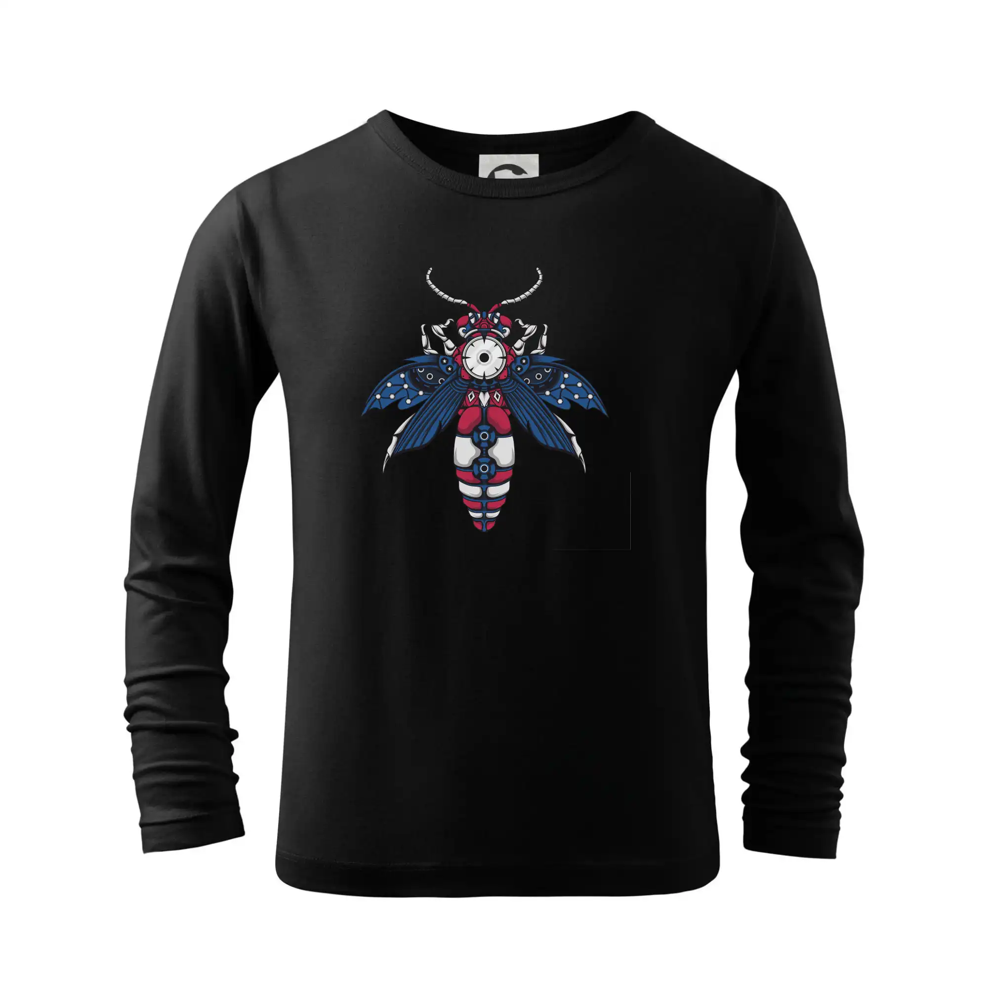 Tričká s potlačou steampunk - Steampunk osa farebná - Tričko detské Long Sleeve