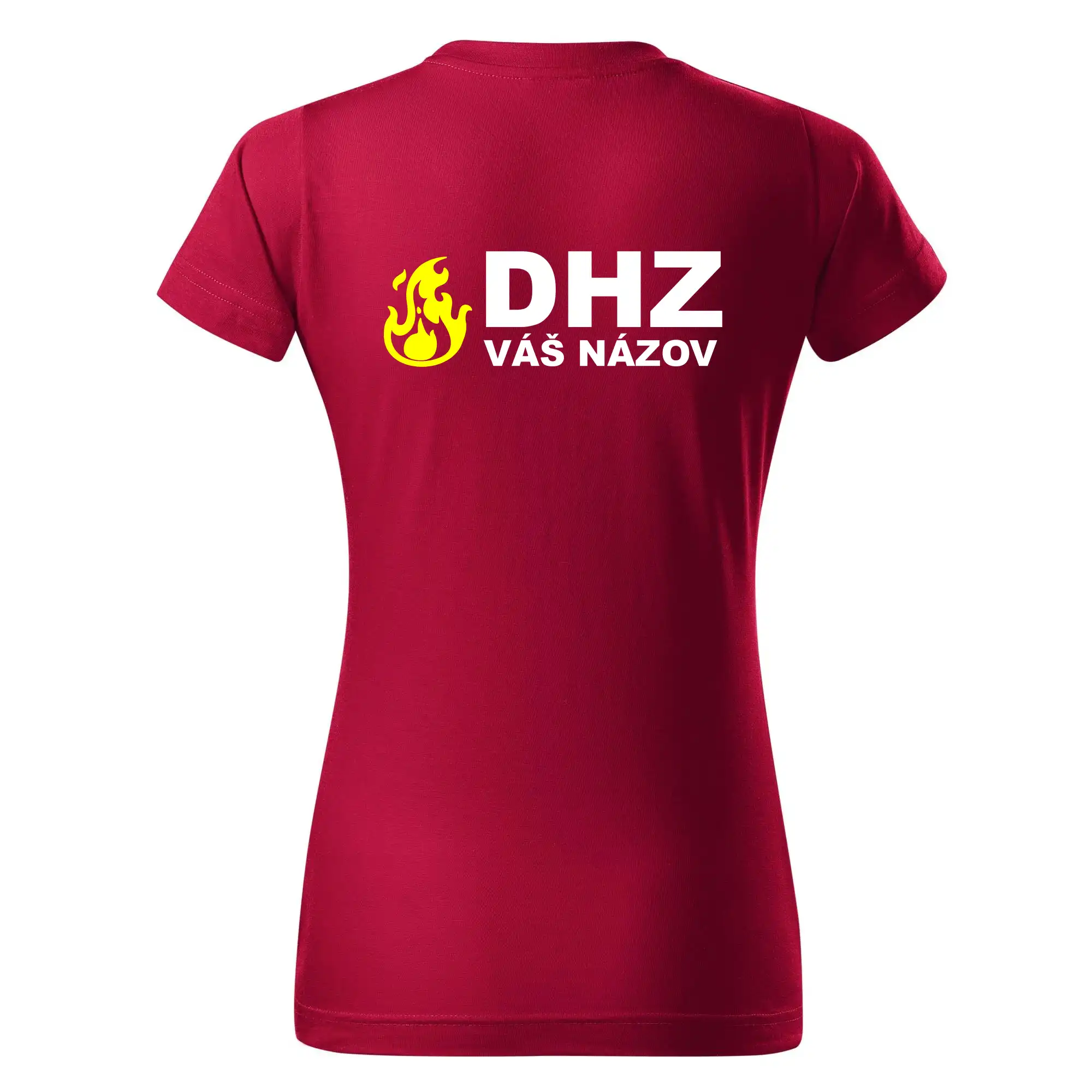 DHZ (oheň, firesport, názov sboru - vlastný nápis)